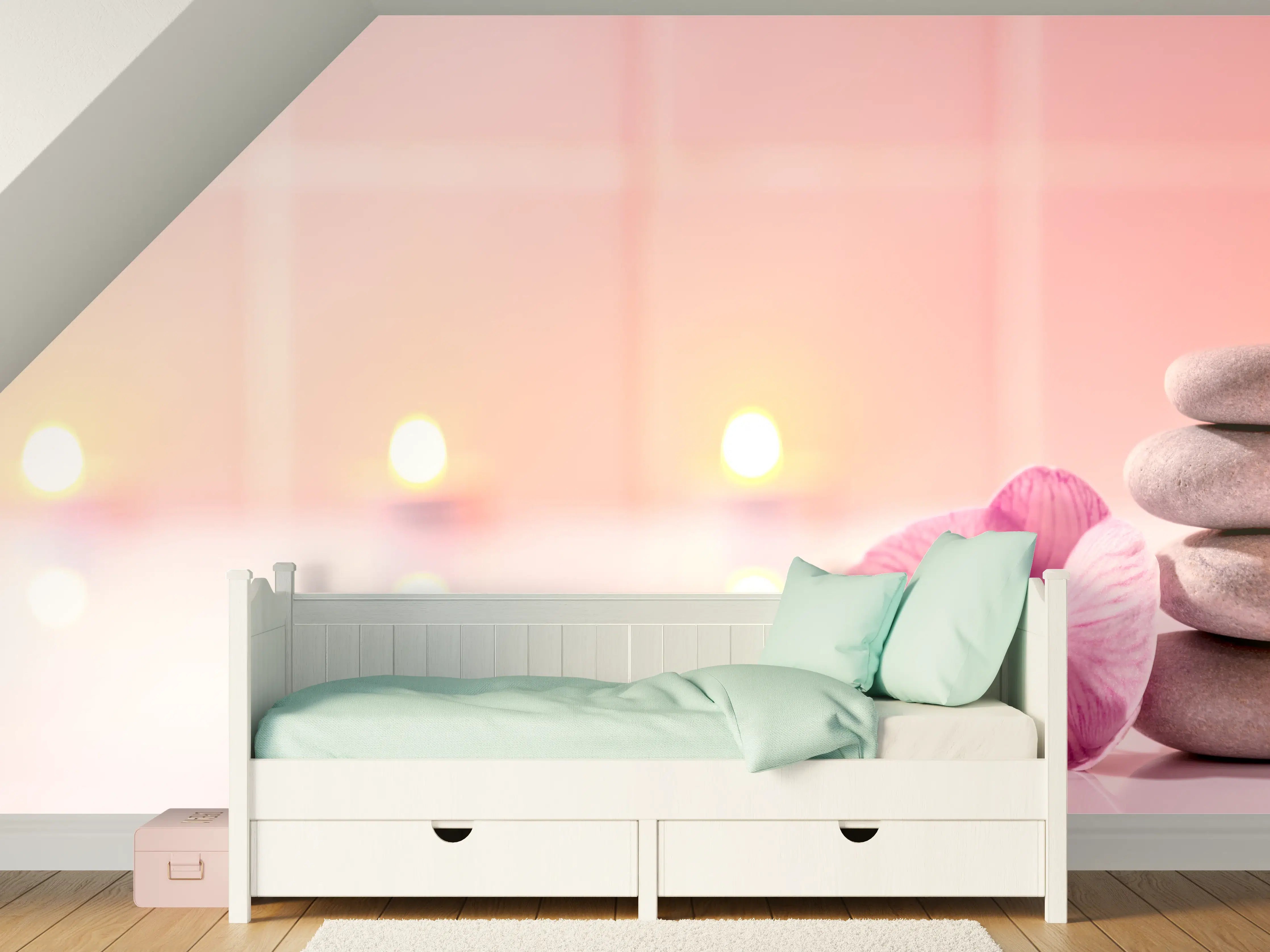 Kinderzimmer Wandgestaltung - Spa-Stillleben