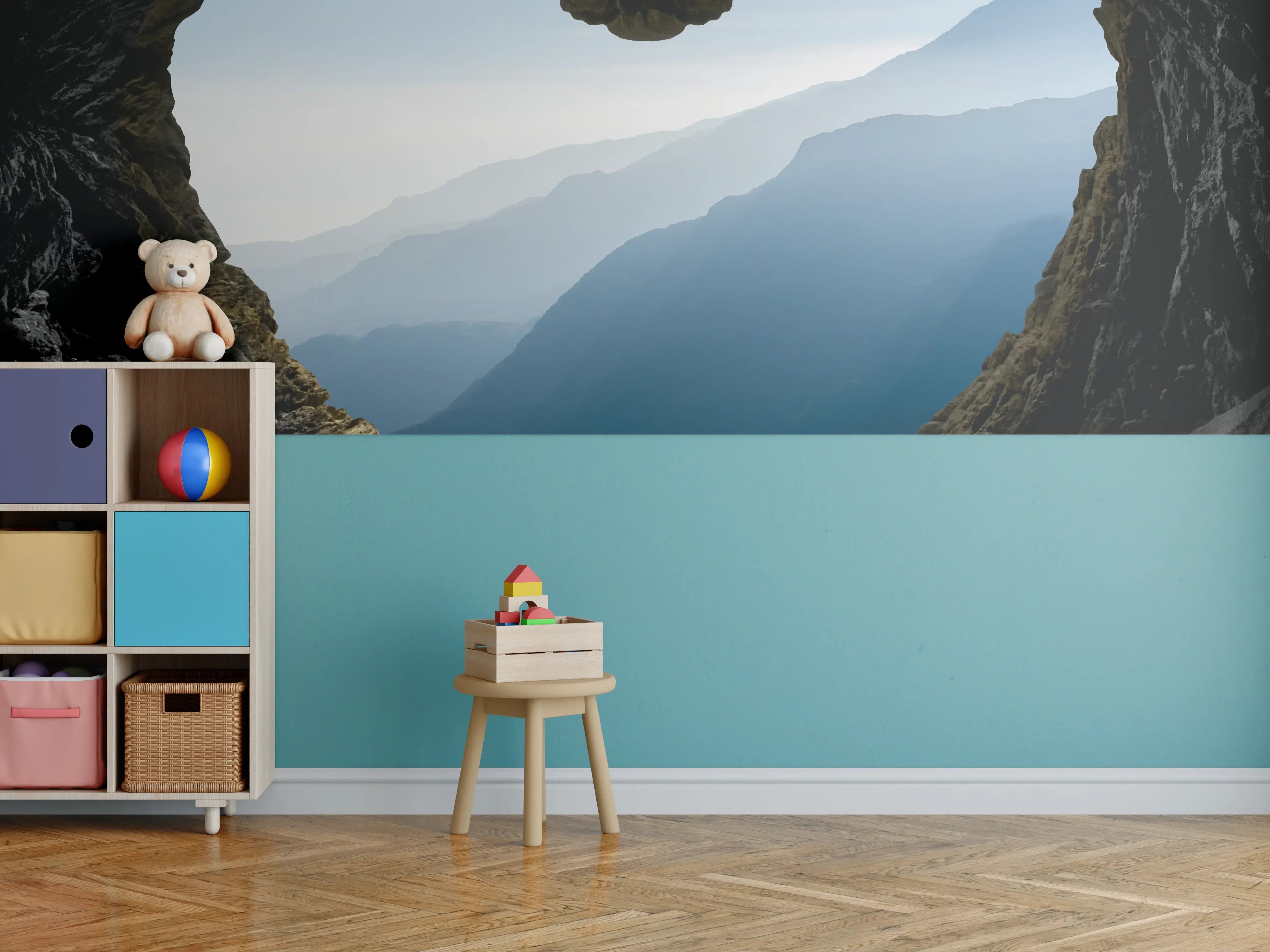 Kinderzimmer Wandgestaltung - Spektakuläre und mystische Gebirgsschicht