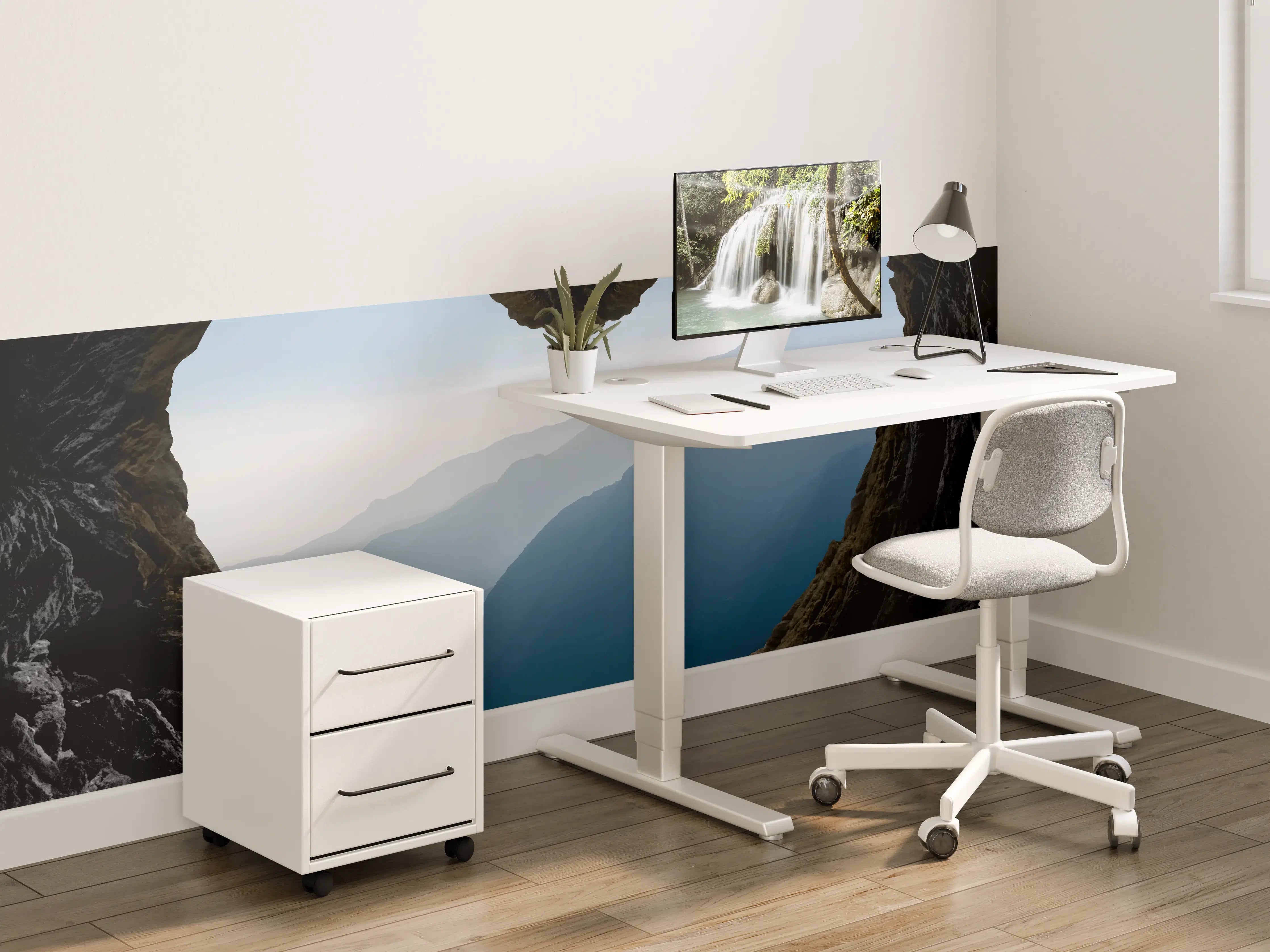 Kinderzimmer Wandgestaltung - Spektakuläre und mystische Gebirgsschicht