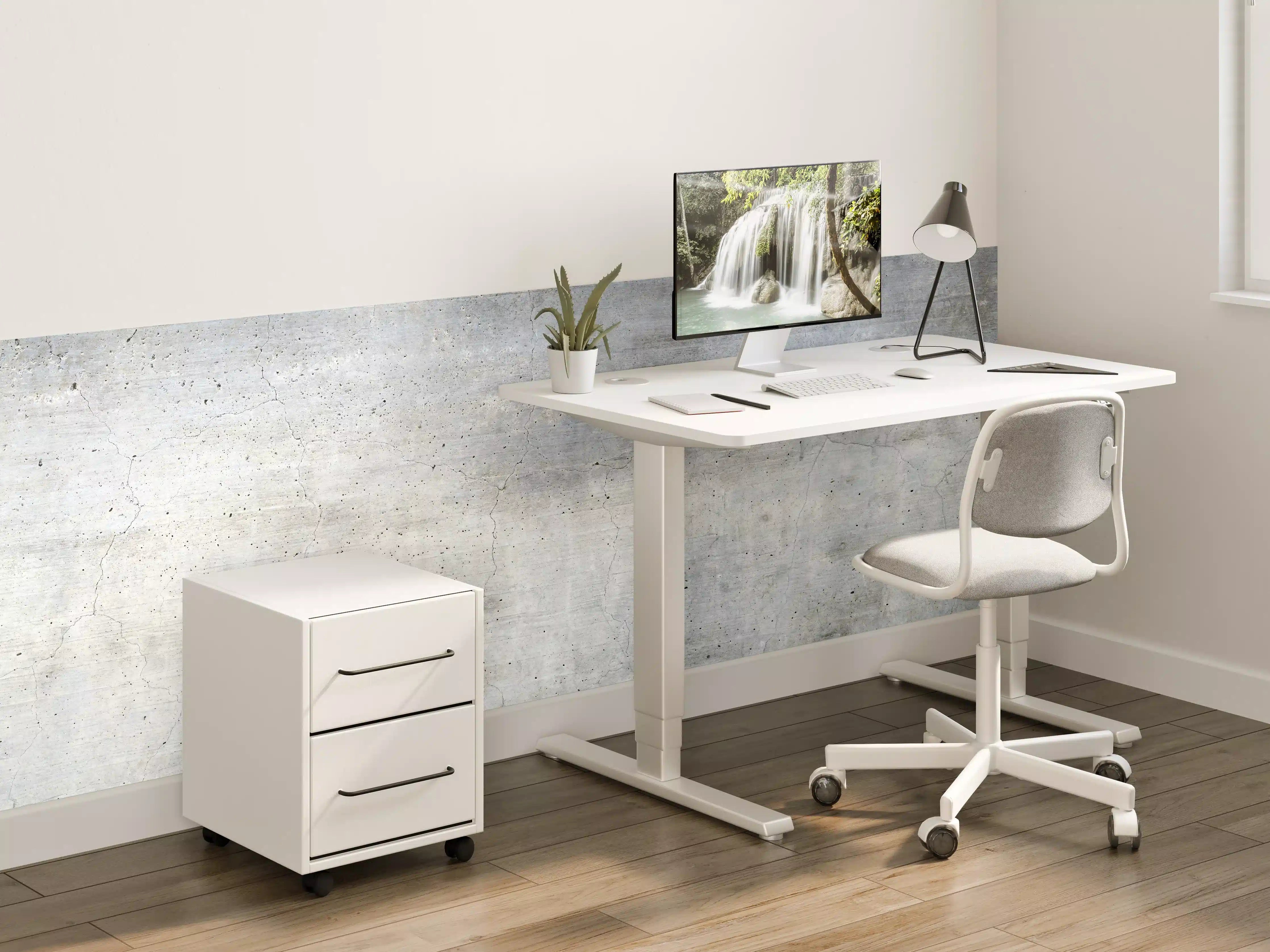 Kinderzimmer Wandgestaltung - Textur einer alten grauen Betonwand