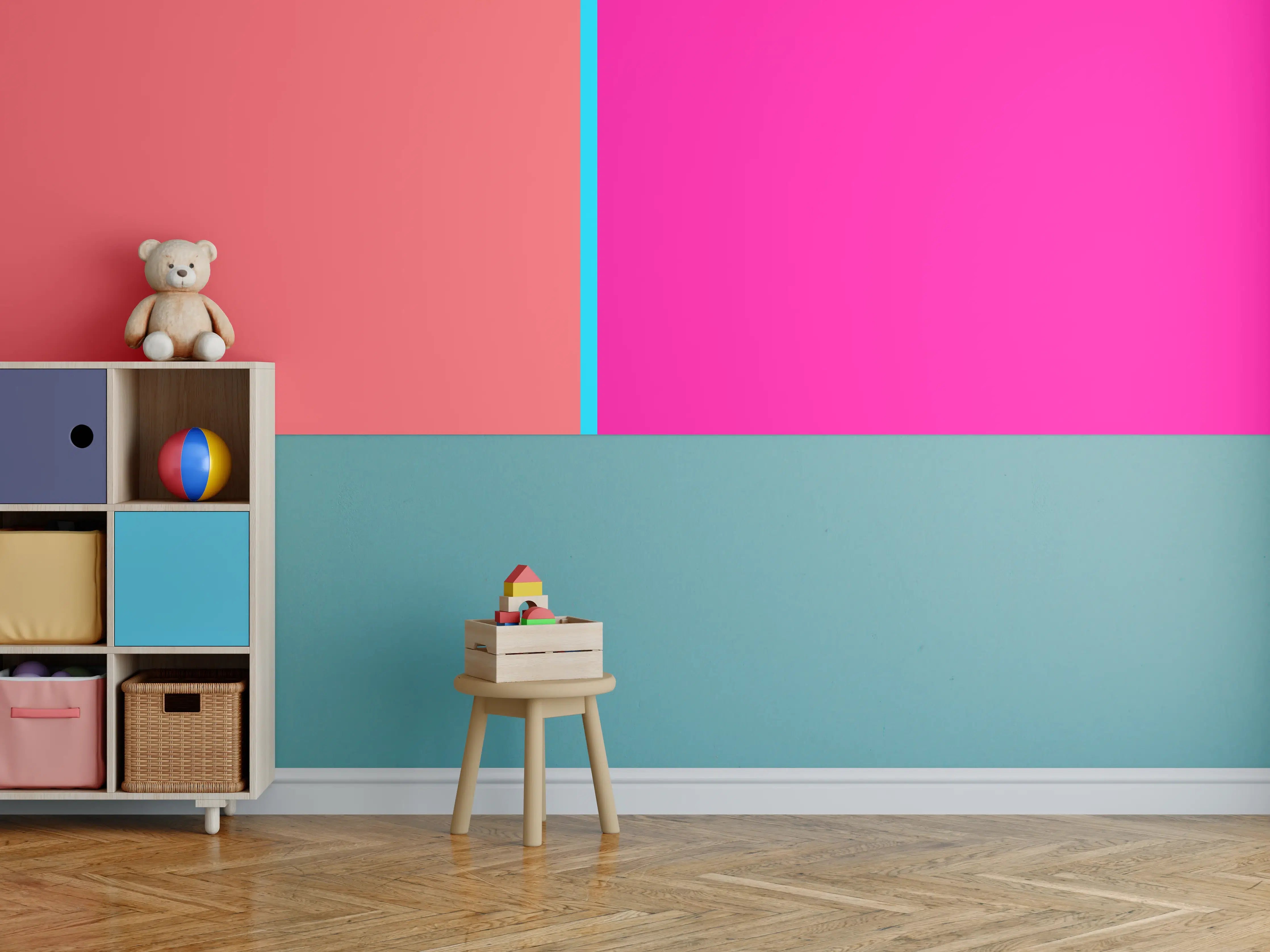 Kinderzimmer Wandgestaltung - The Neons - Easy Vertikal - Nova