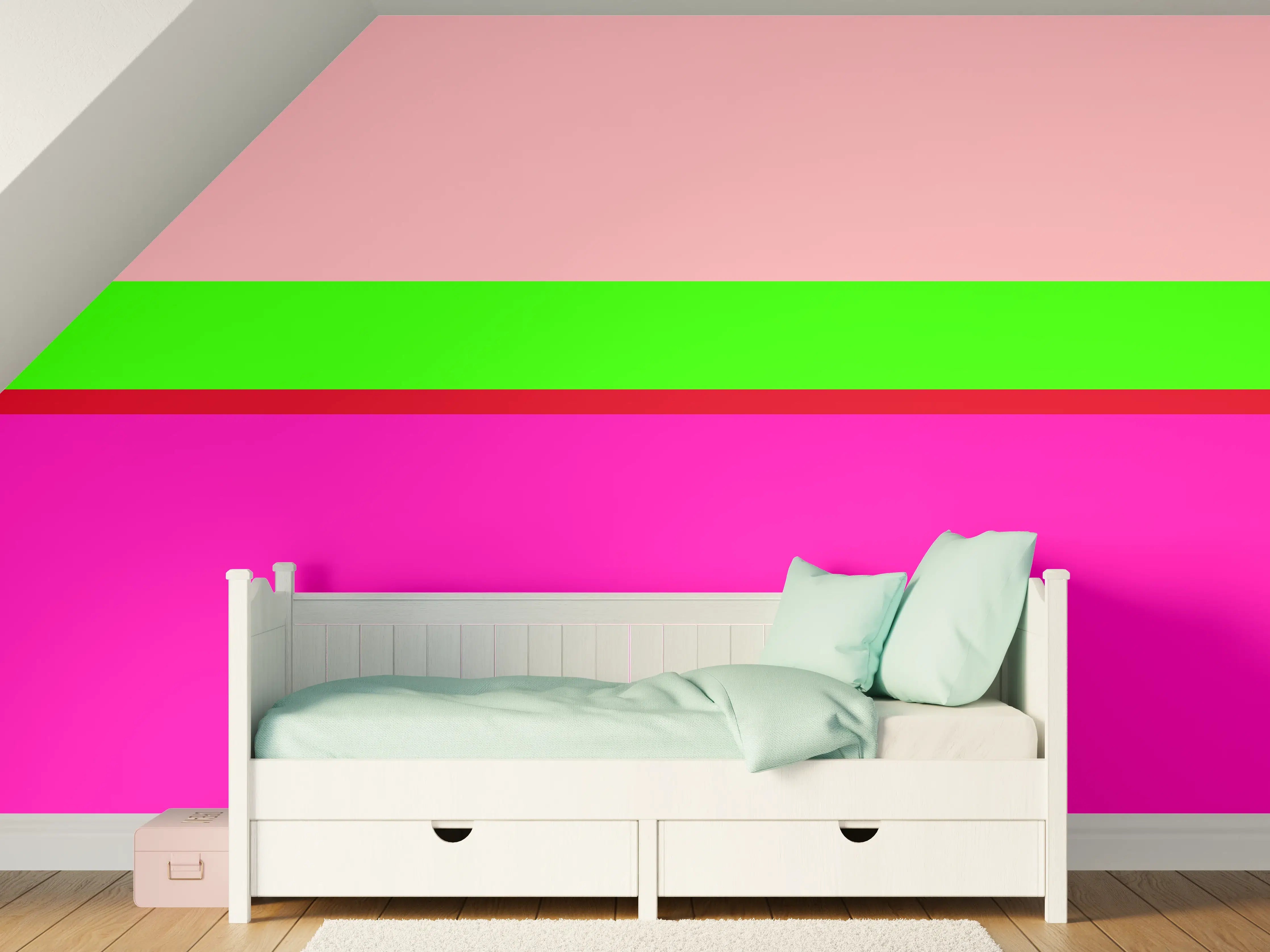 Kinderzimmer Wandgestaltung - The Neons - Horizontal - Nox