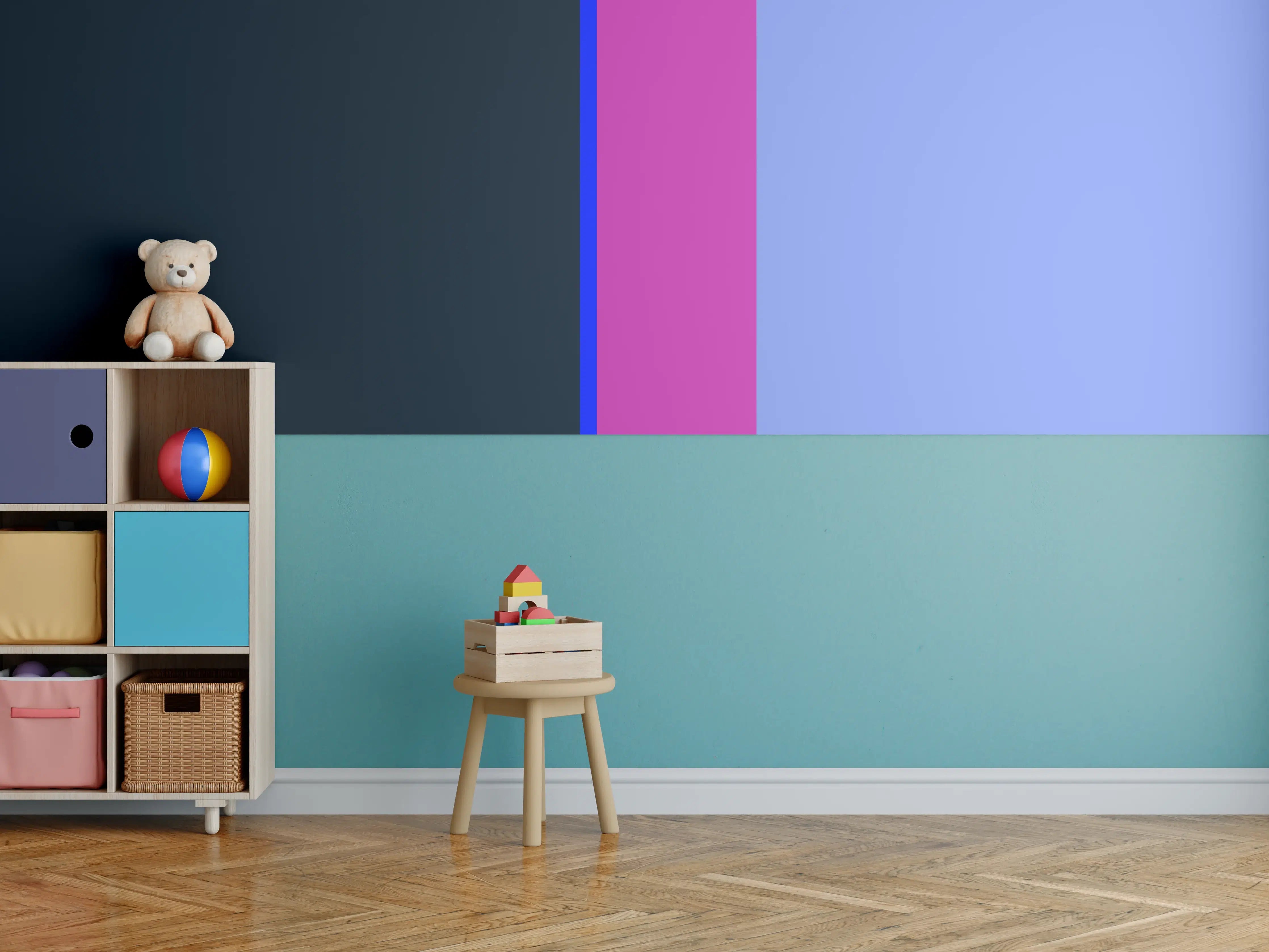 Kinderzimmer Wandgestaltung - The Neons - Vertikal - Luna