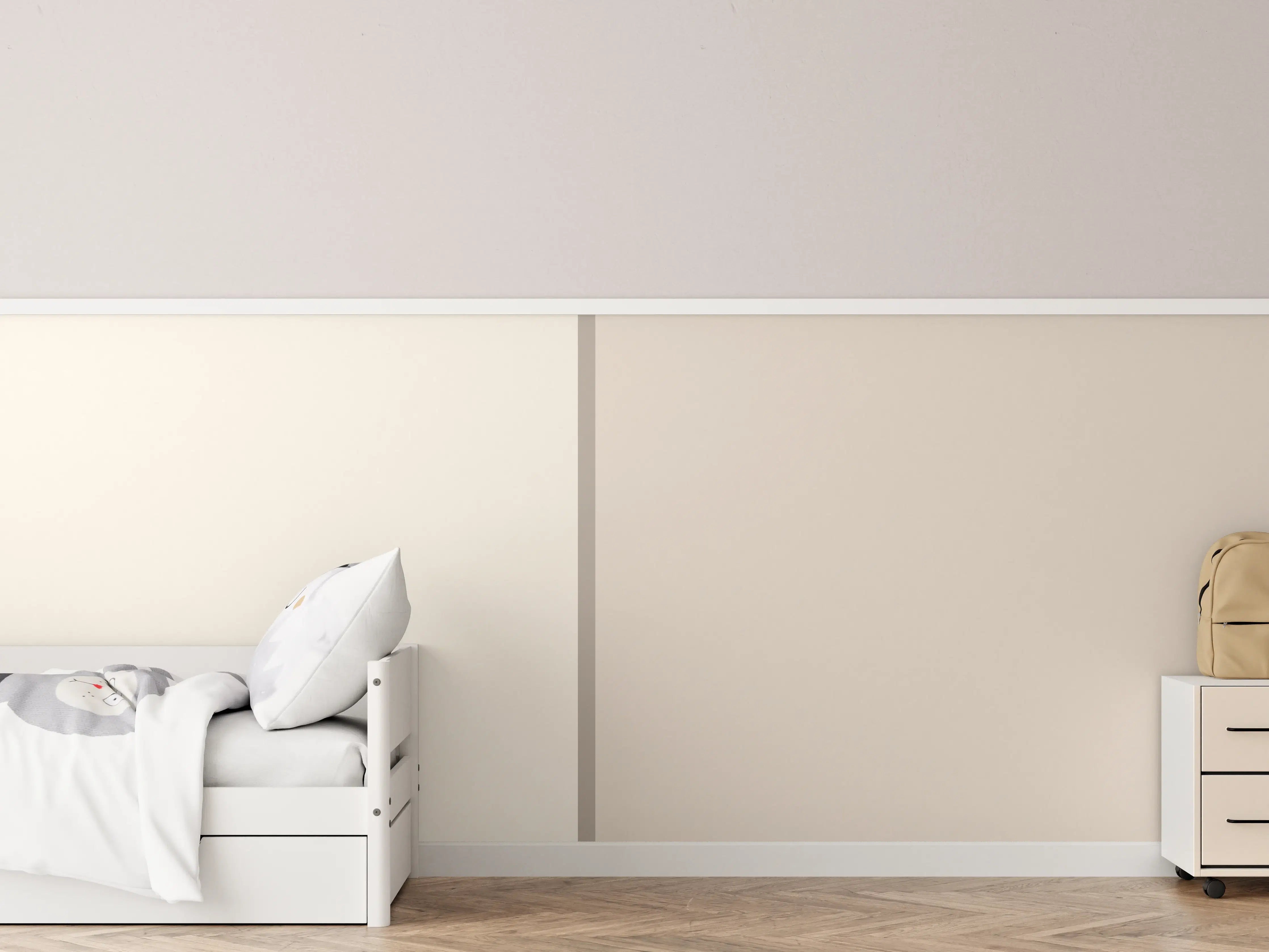 Kinderzimmer Wandgestaltung - The Nudes - Easy Vertikal - Caramel