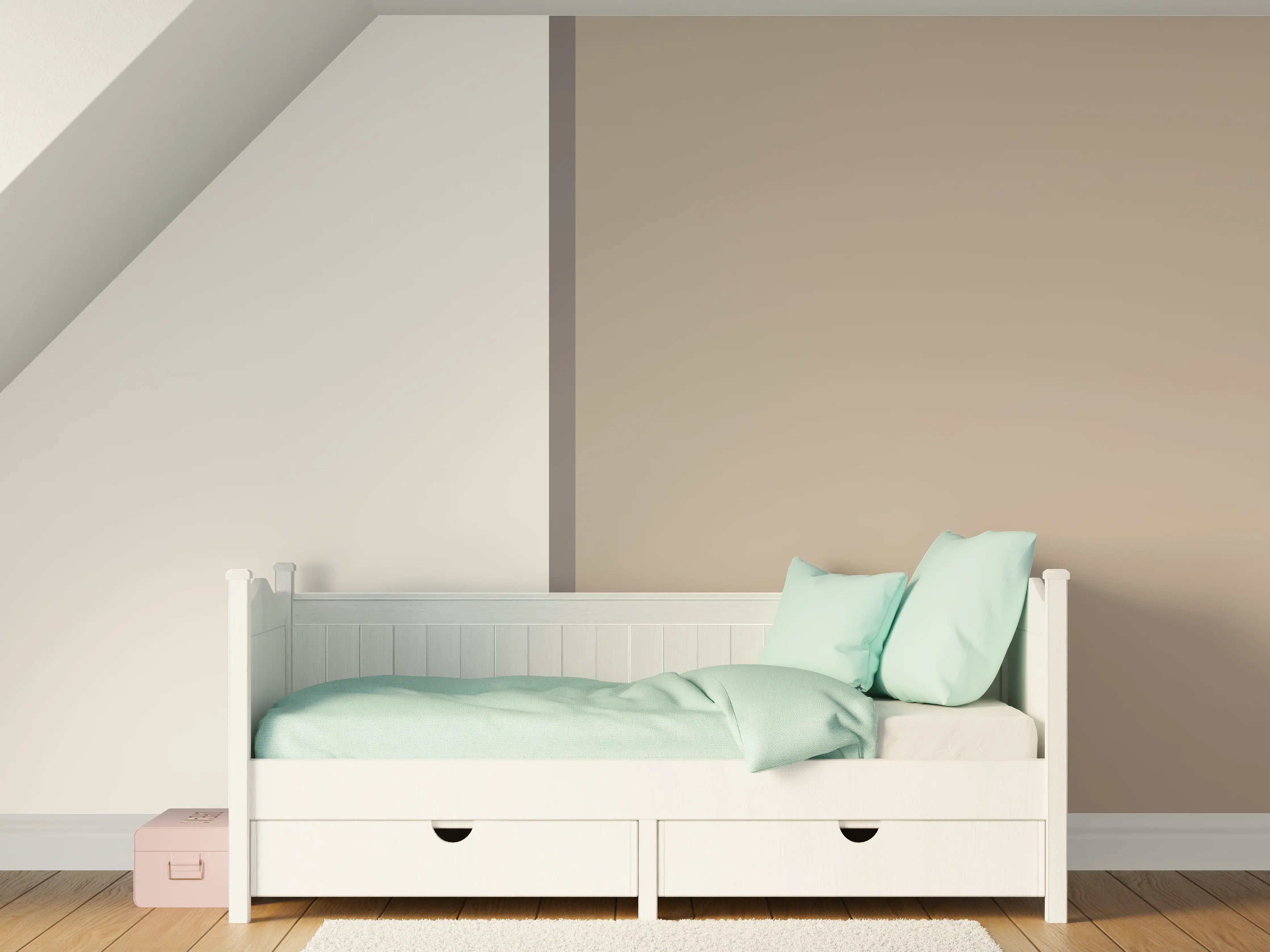 Kinderzimmer Wandgestaltung - The Nudes - Easy Vertikal - Fog