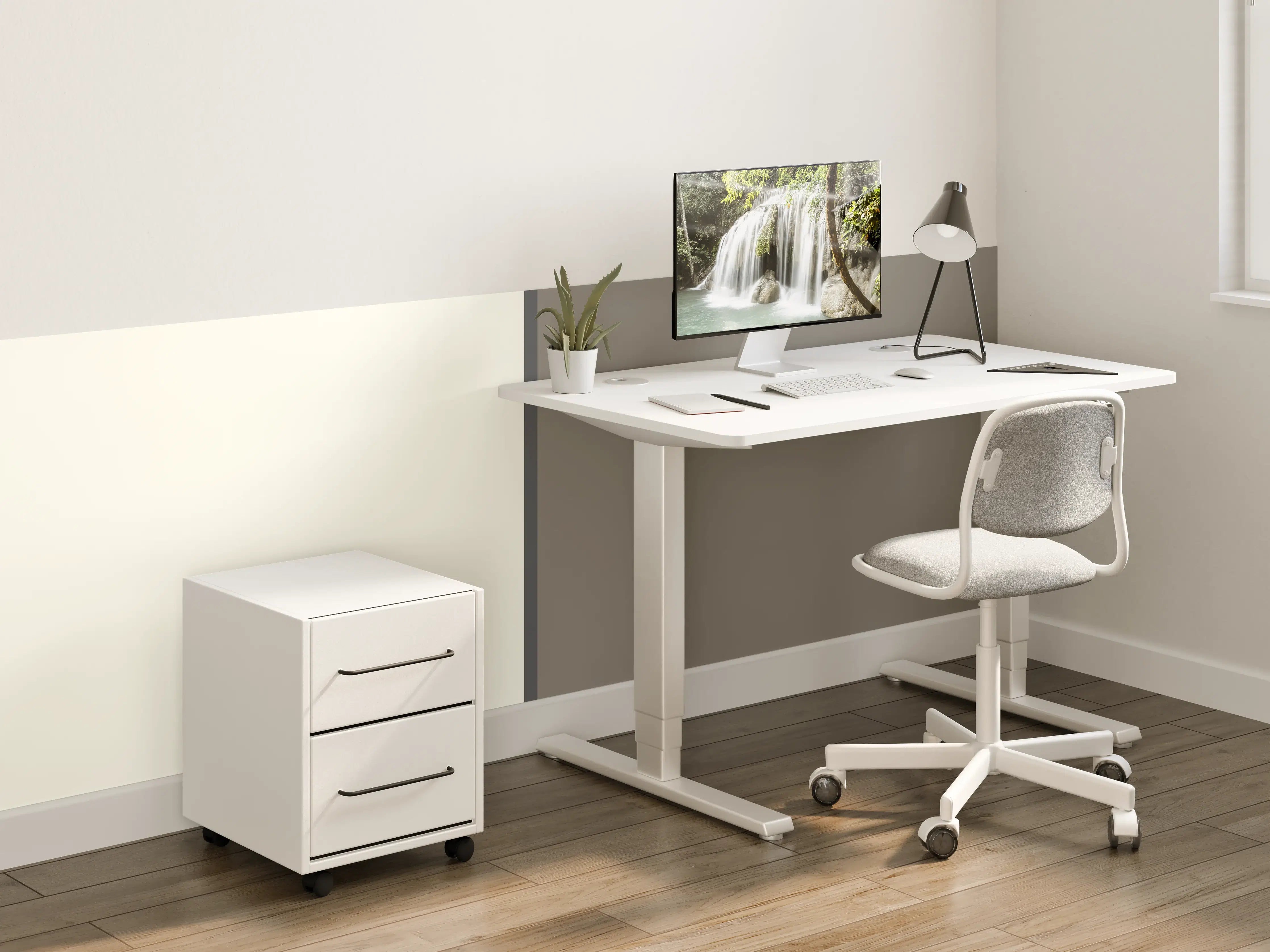 Kinderzimmer Wandgestaltung - The Nudes - Easy Vertikal - Toffee