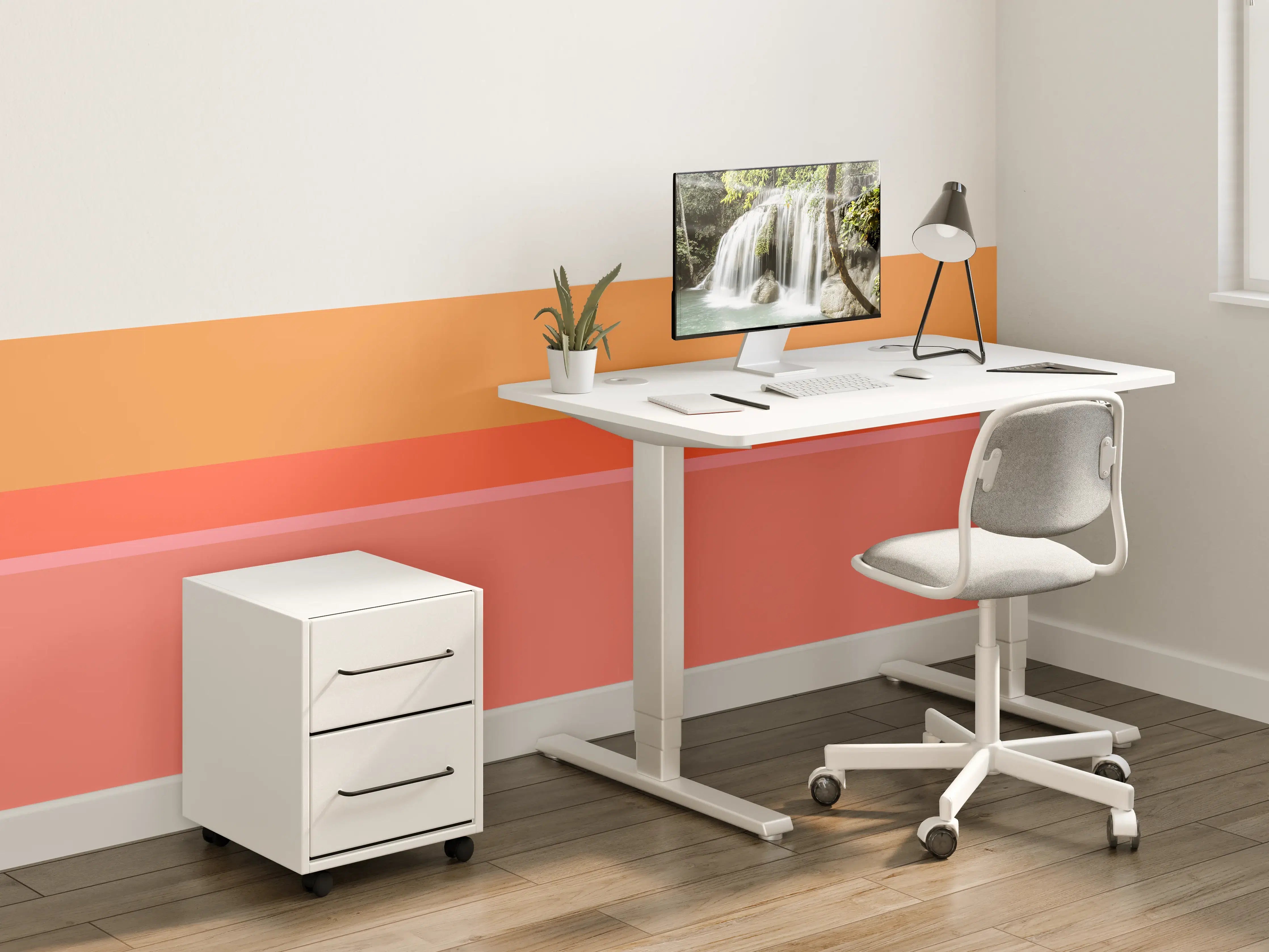 Kinderzimmer Wandgestaltung - The Oranges - Horizontal - Salmon