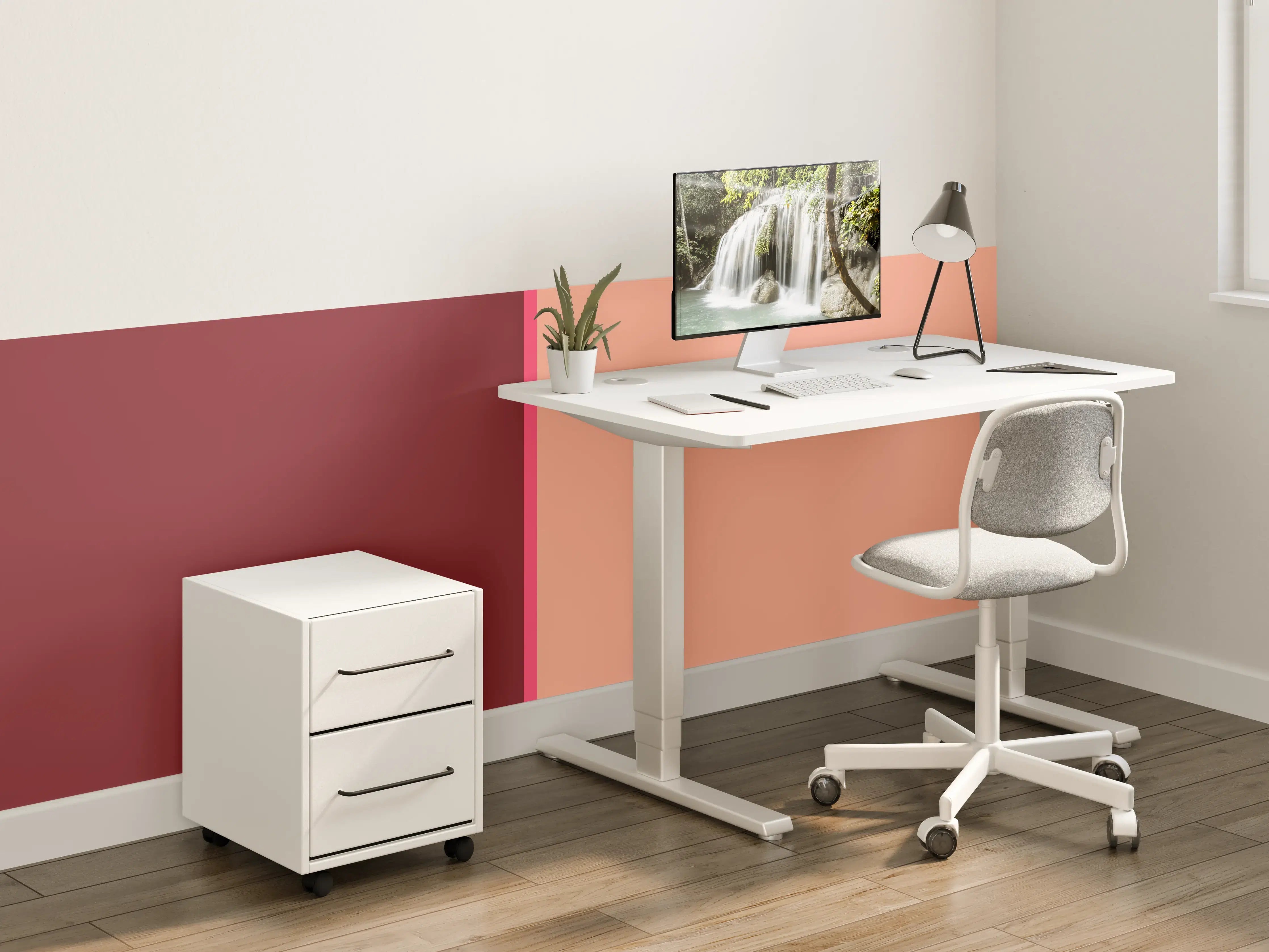 Kinderzimmer Wandgestaltung - The Reds - Easy Vertikal - Cherry