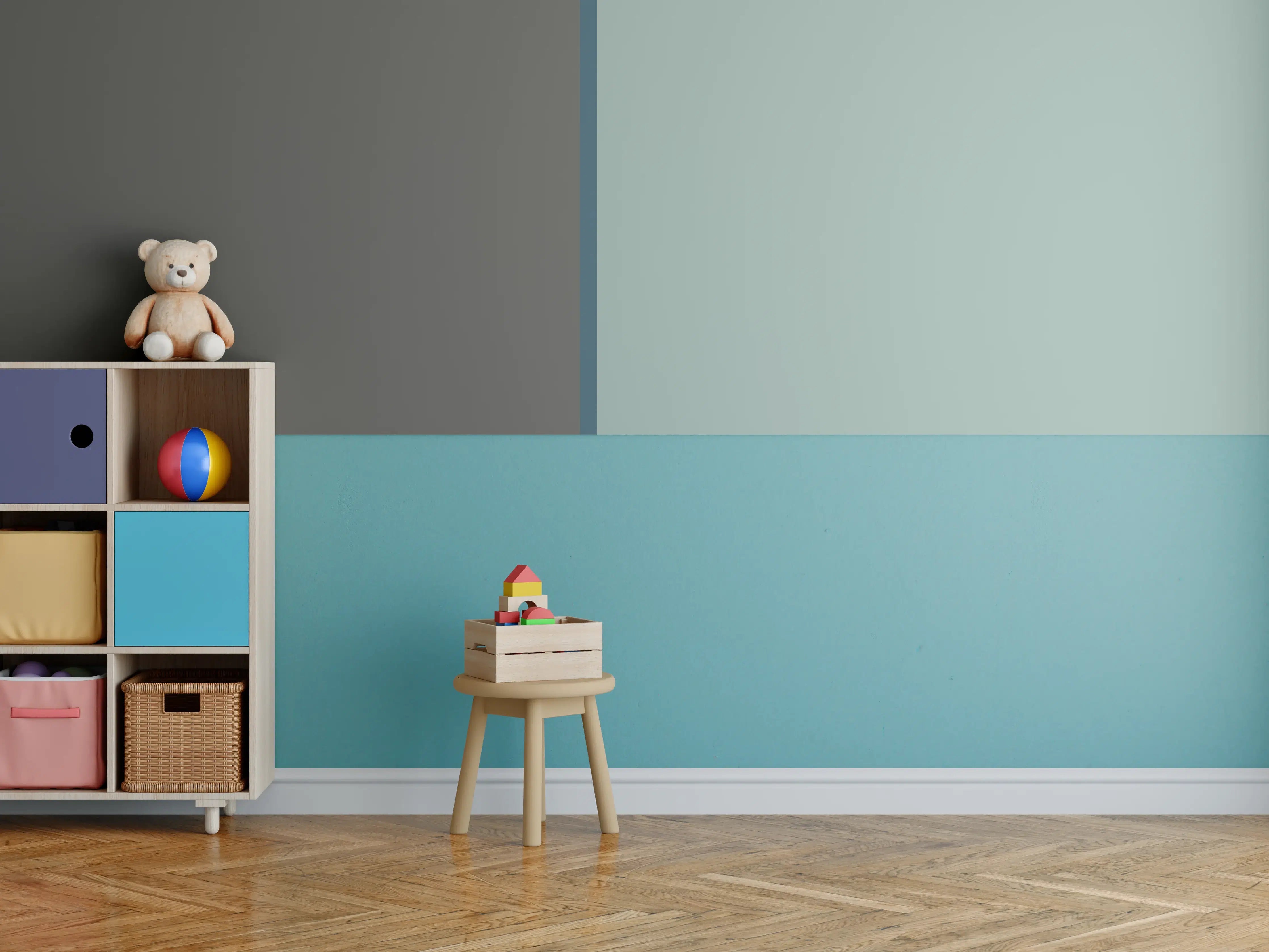 Kinderzimmer Wandgestaltung - The Retros - Easy Vertikal - Jon
