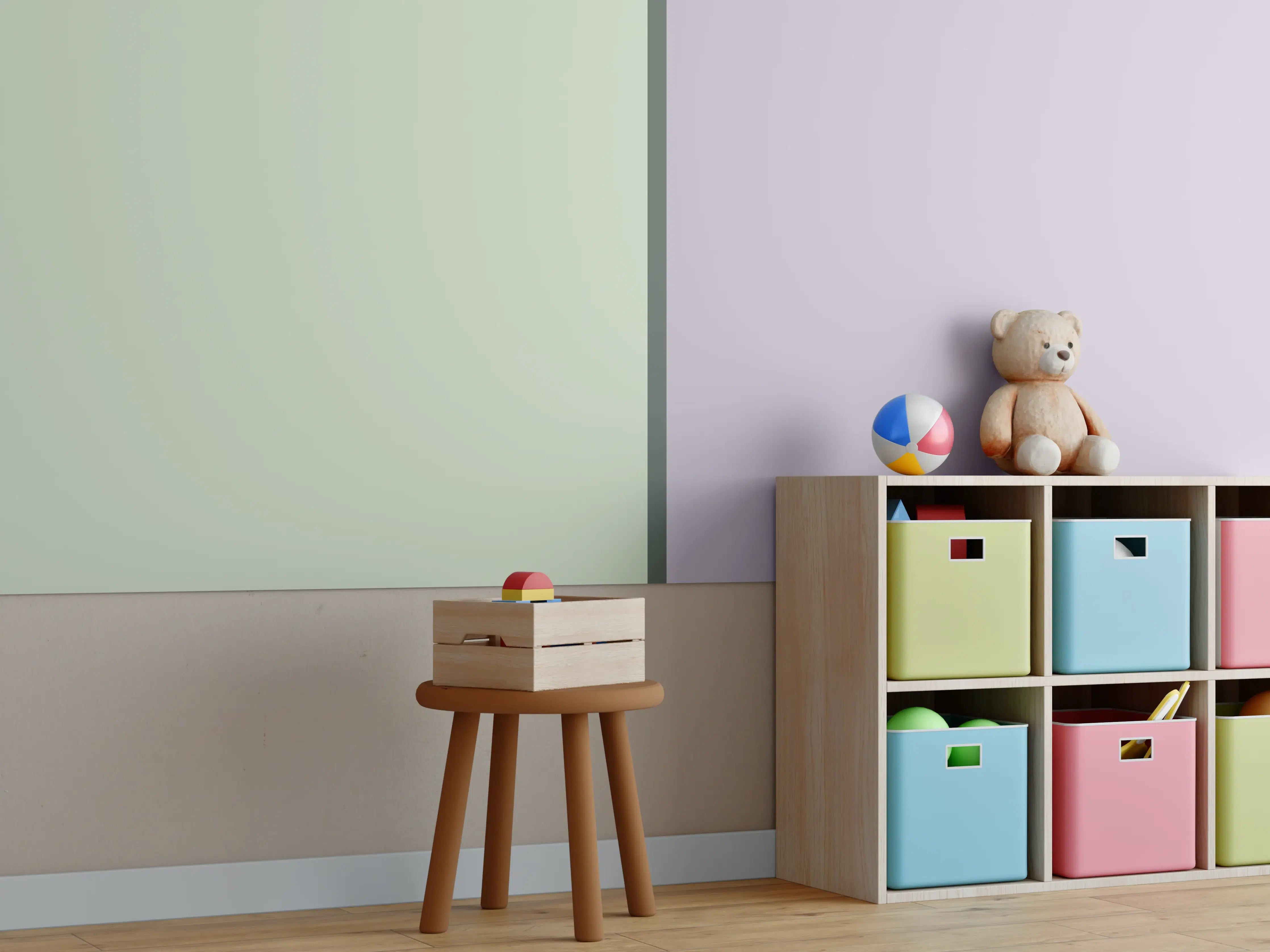 Kinderzimmer Wandgestaltung - The Vintages - Easy Vertikal - Benedict