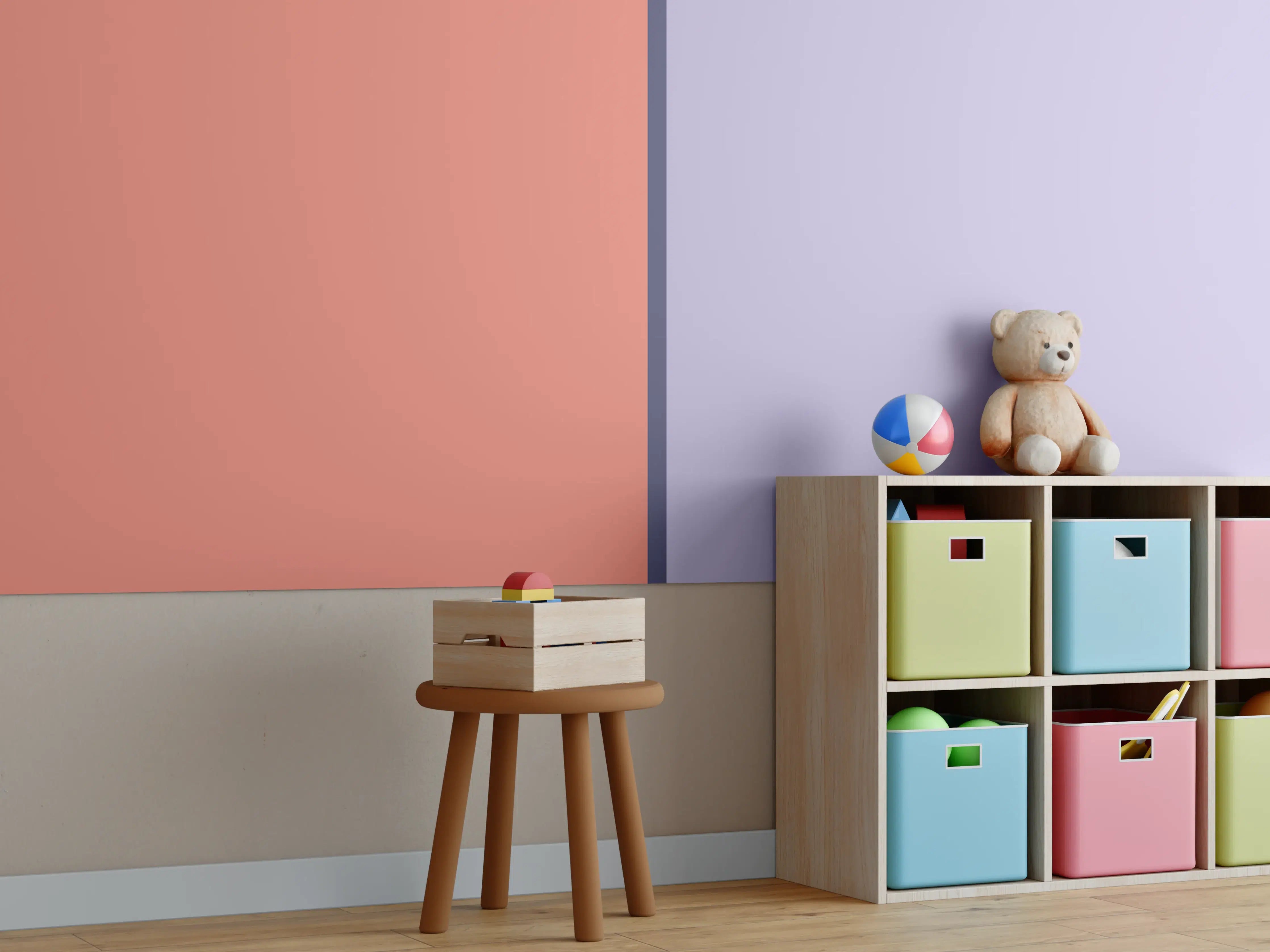 Kinderzimmer Wandgestaltung - The Vintages - Easy Vertikal - Penelope