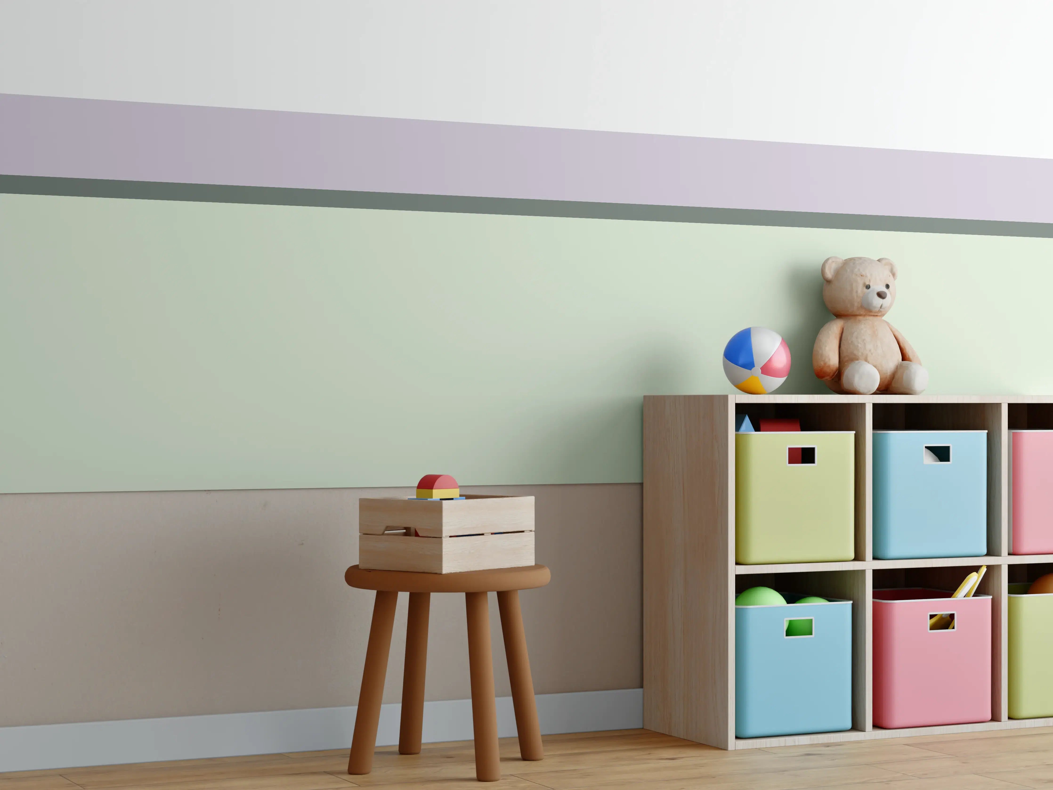 Kinderzimmer Wandgestaltung - The Vintages - Horizontal - Benedict
