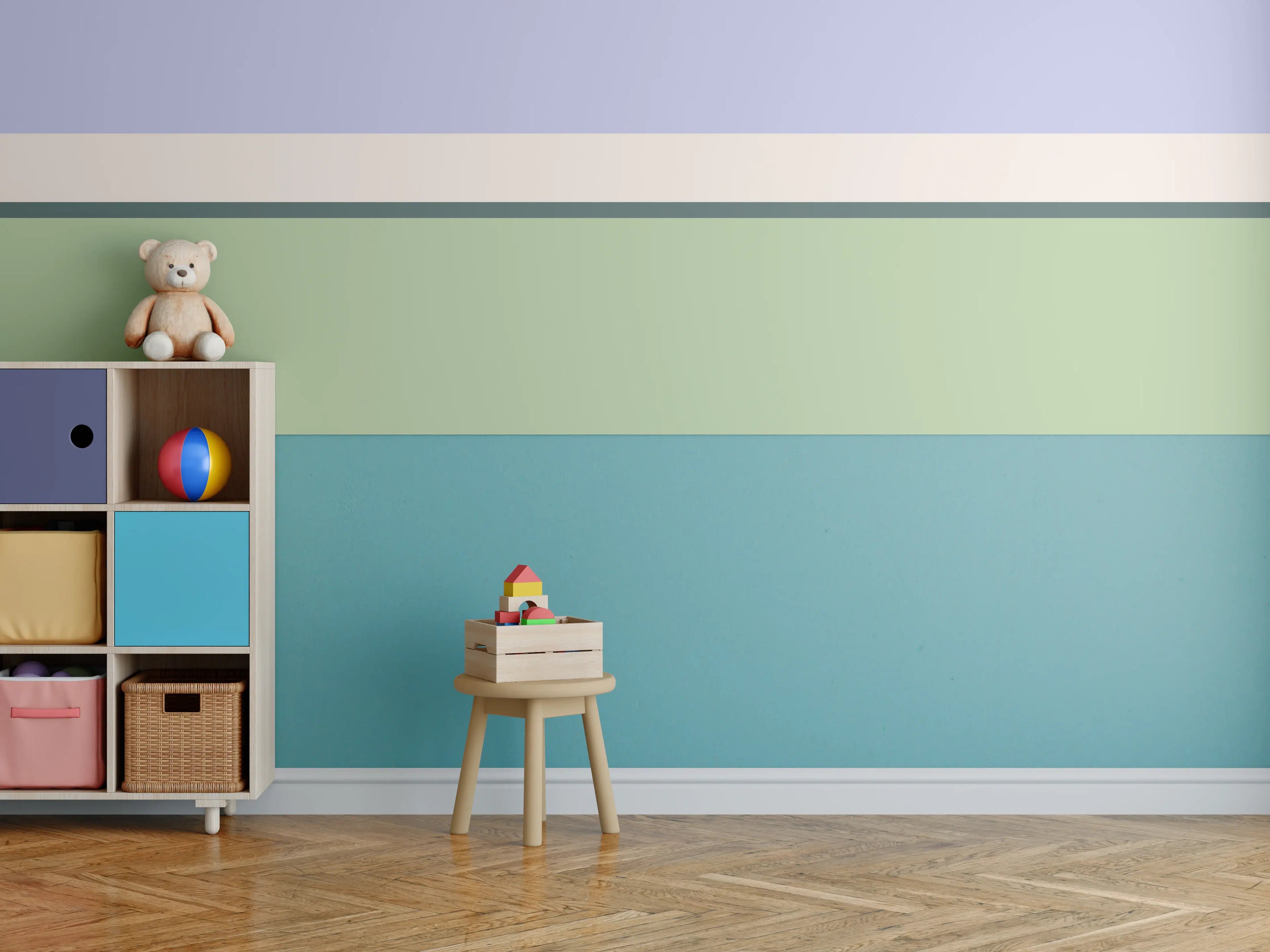 Kinderzimmer Wandgestaltung - The Vintages - Horizontal - Colin