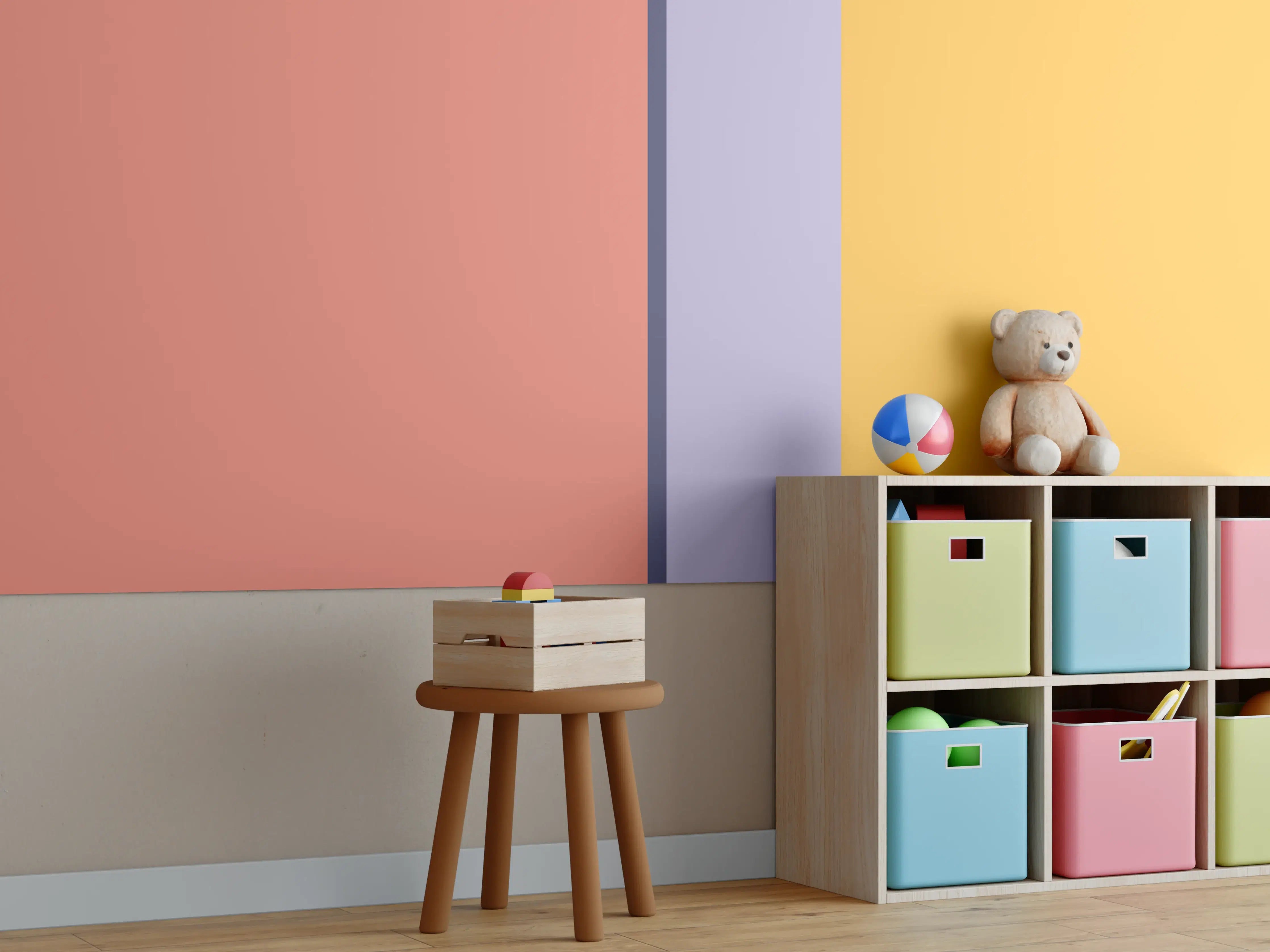 Kinderzimmer Wandgestaltung - The Vintages - Vertikal - Penelope