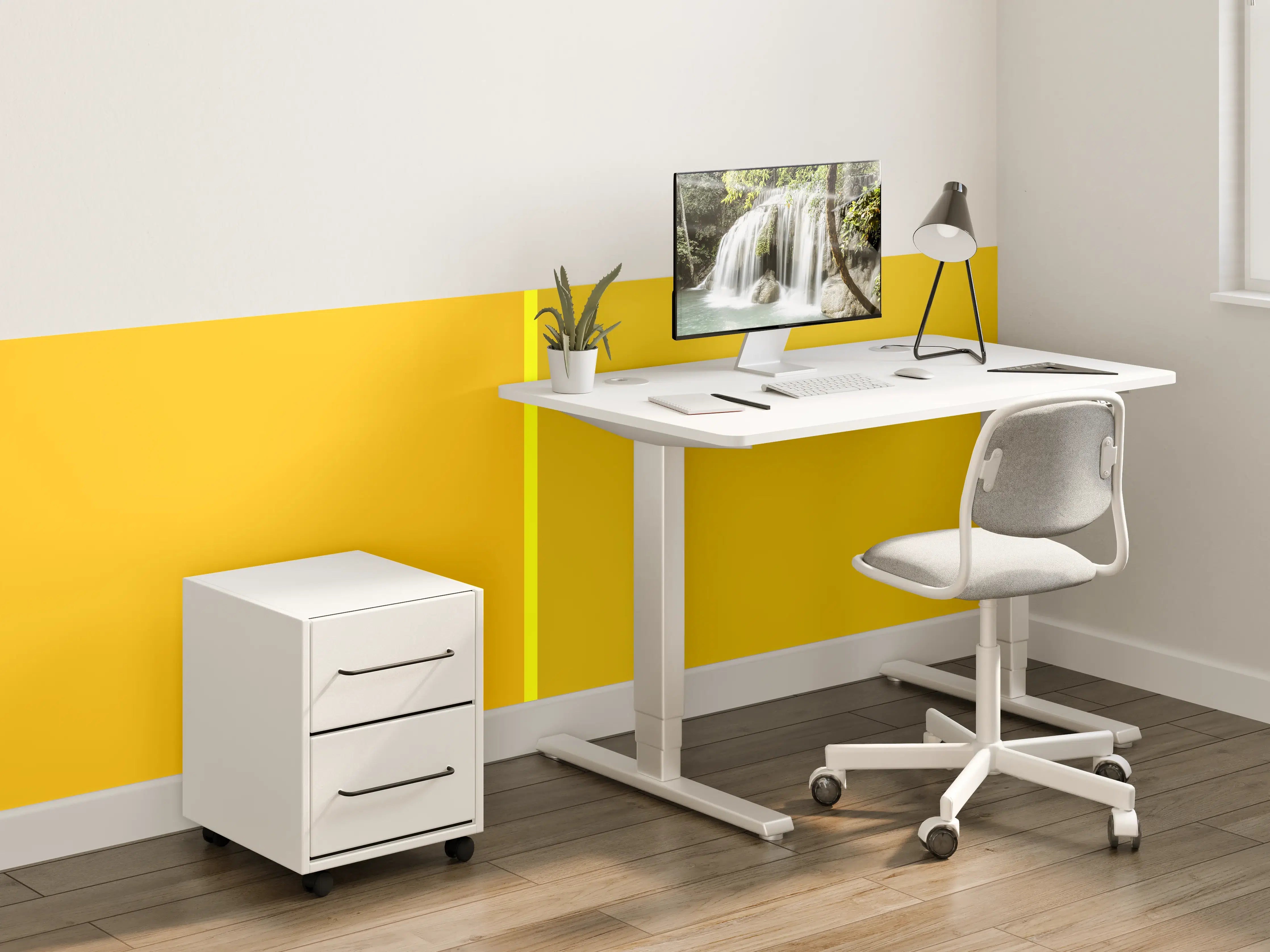Kinderzimmer Wandgestaltung - The Yellows - Easy Vertical - Lemon