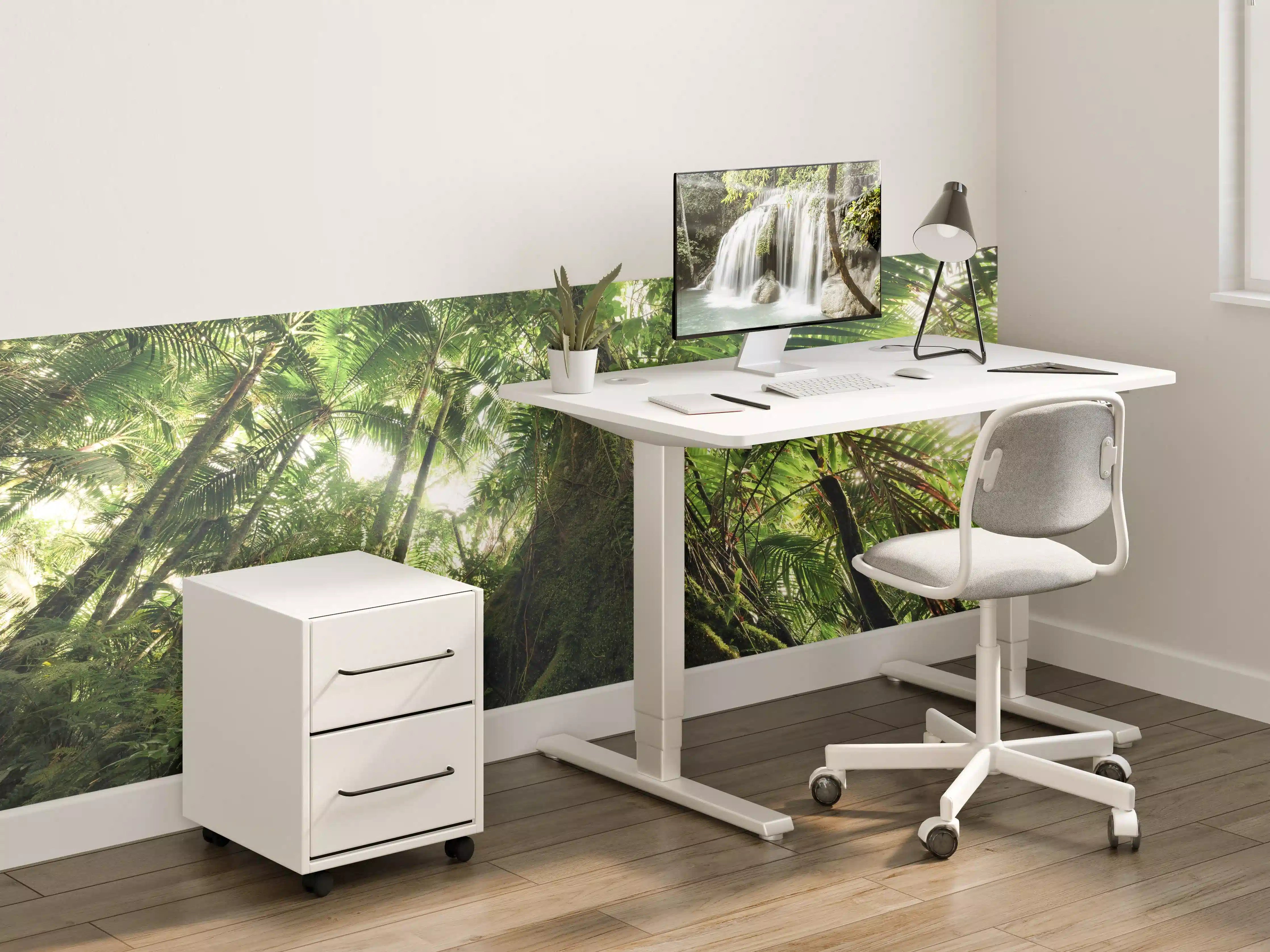 Kinderzimmer Wandgestaltung - Tropischer Dschungel Wald