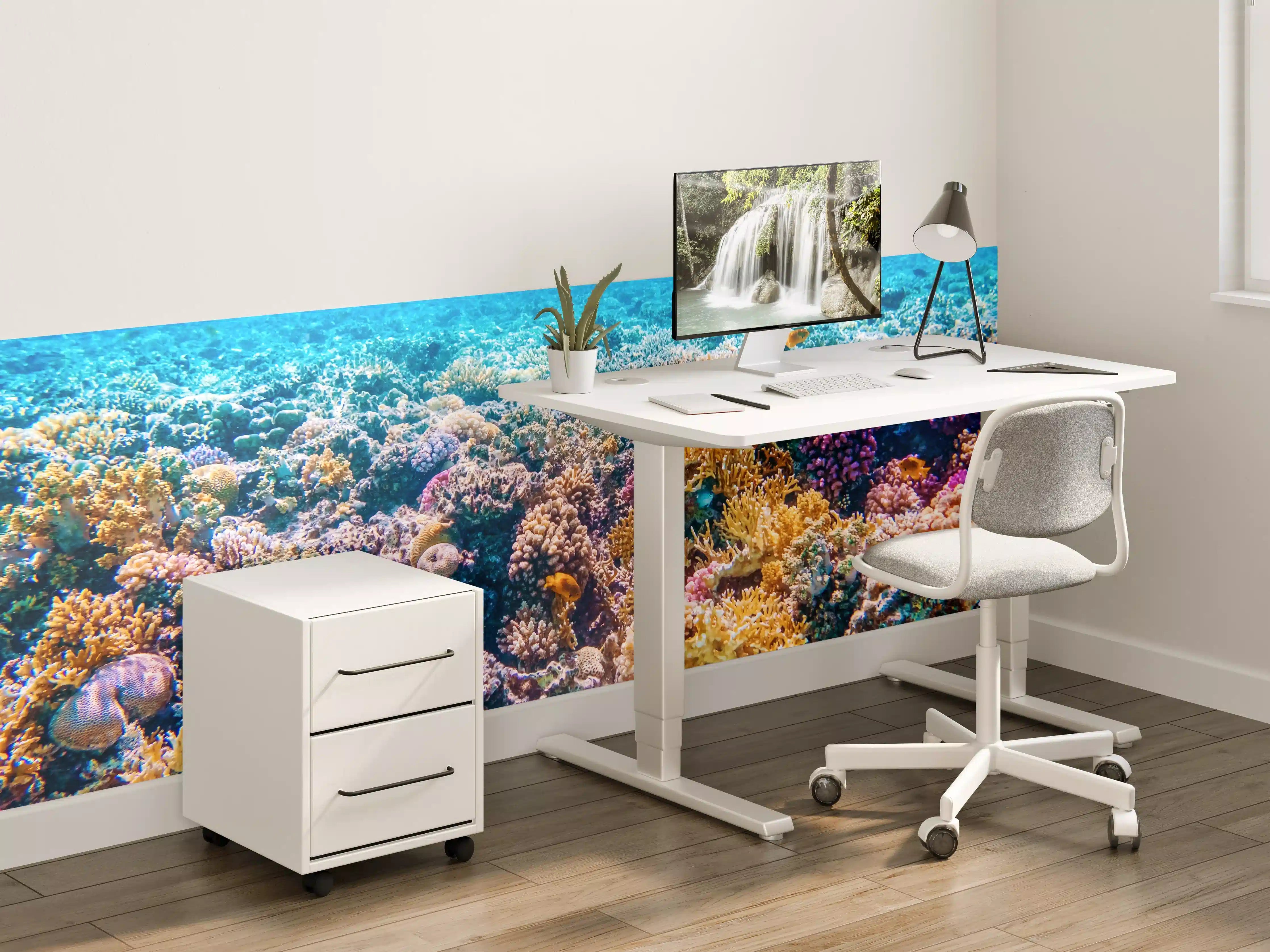 Kinderzimmer Wandgestaltung - Tropisches Korallenriff