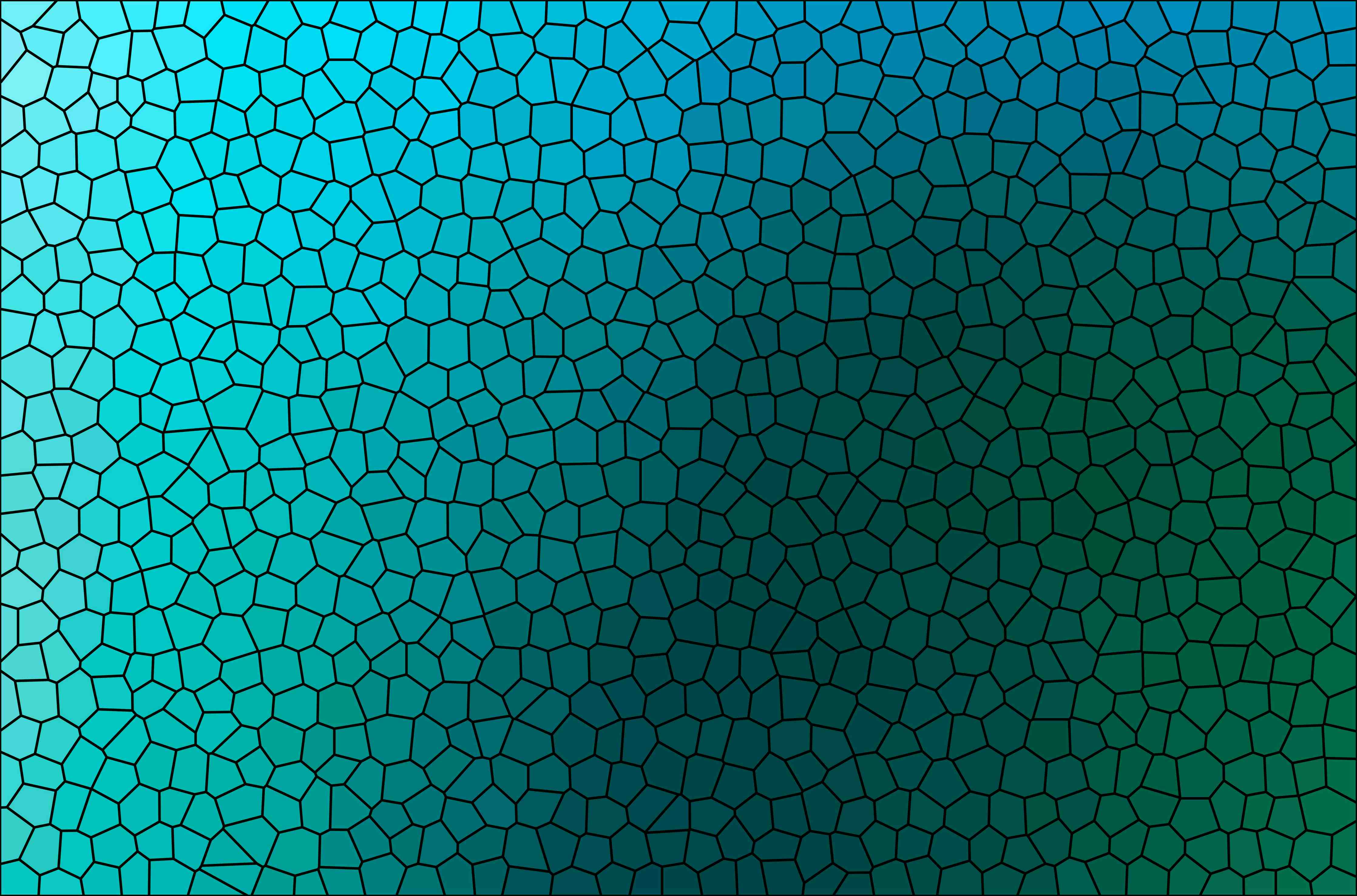 Kinderzimmer Wandgestaltung-Türkises Fliesenmuster - Mosaik