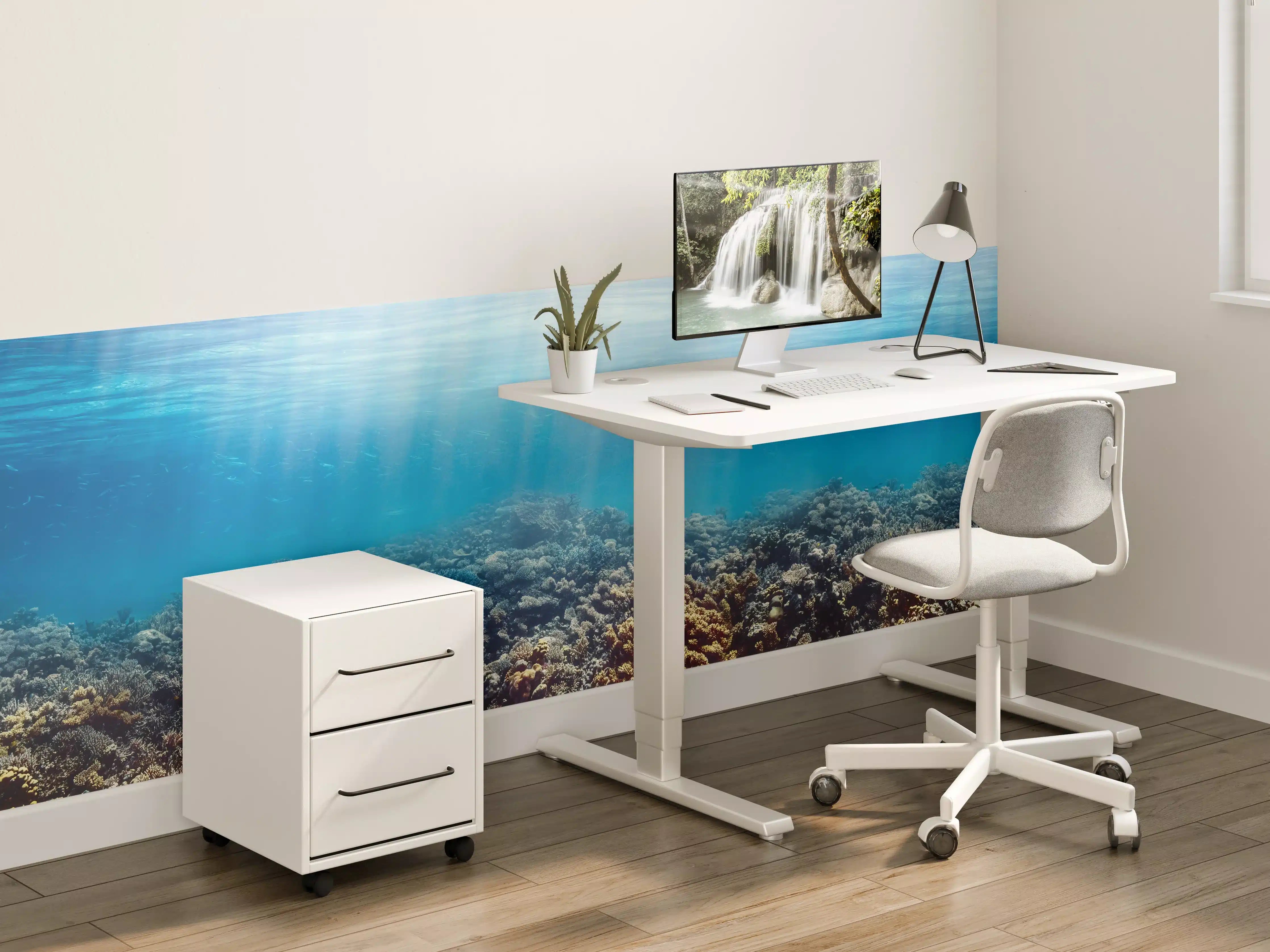 Kinderzimmer Wandgestaltung - Unterwasser-Korallenriff im Roten Meer