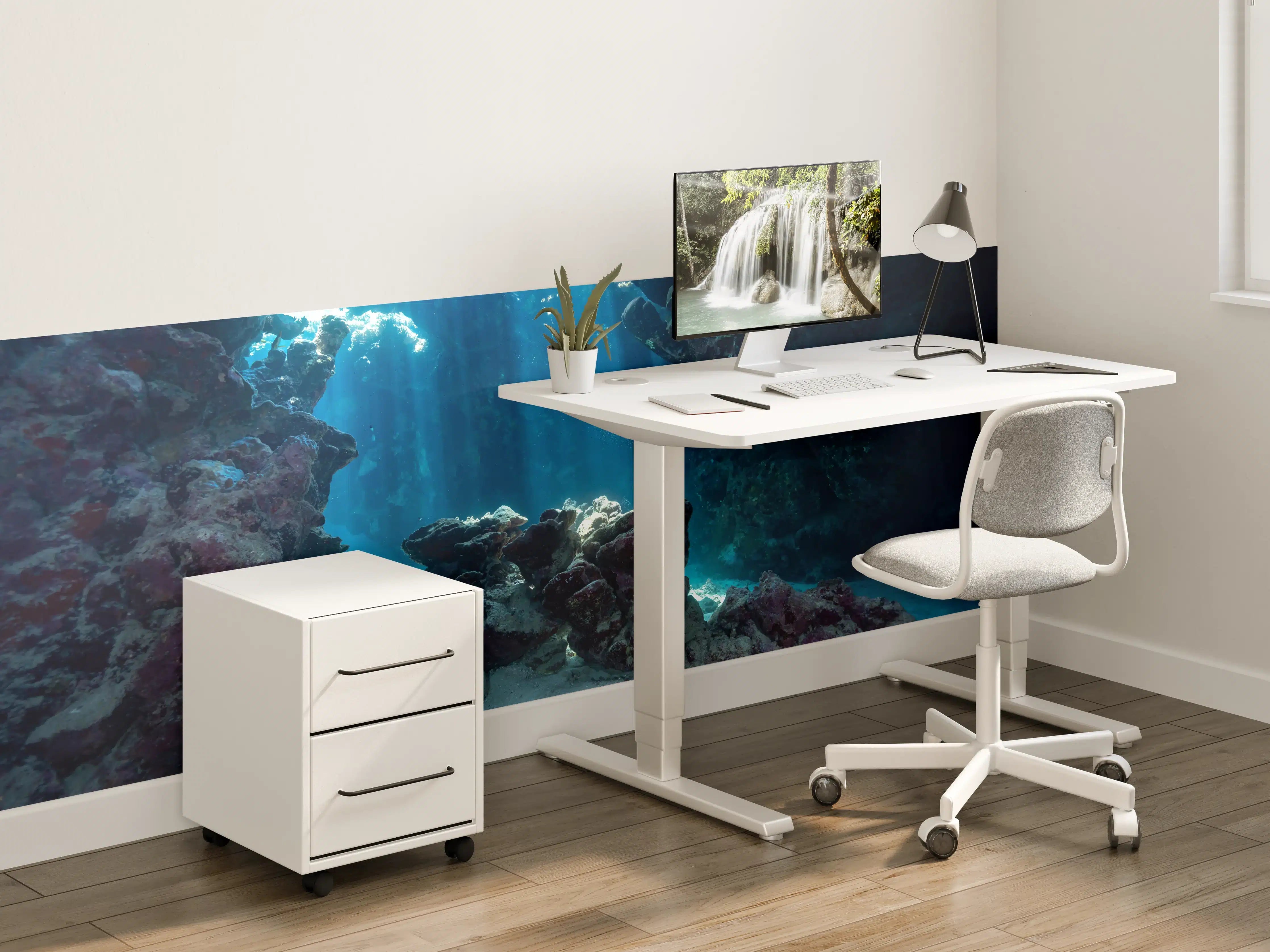 Kinderzimmer Wandgestaltung - Unterwasseransicht eines Riffs