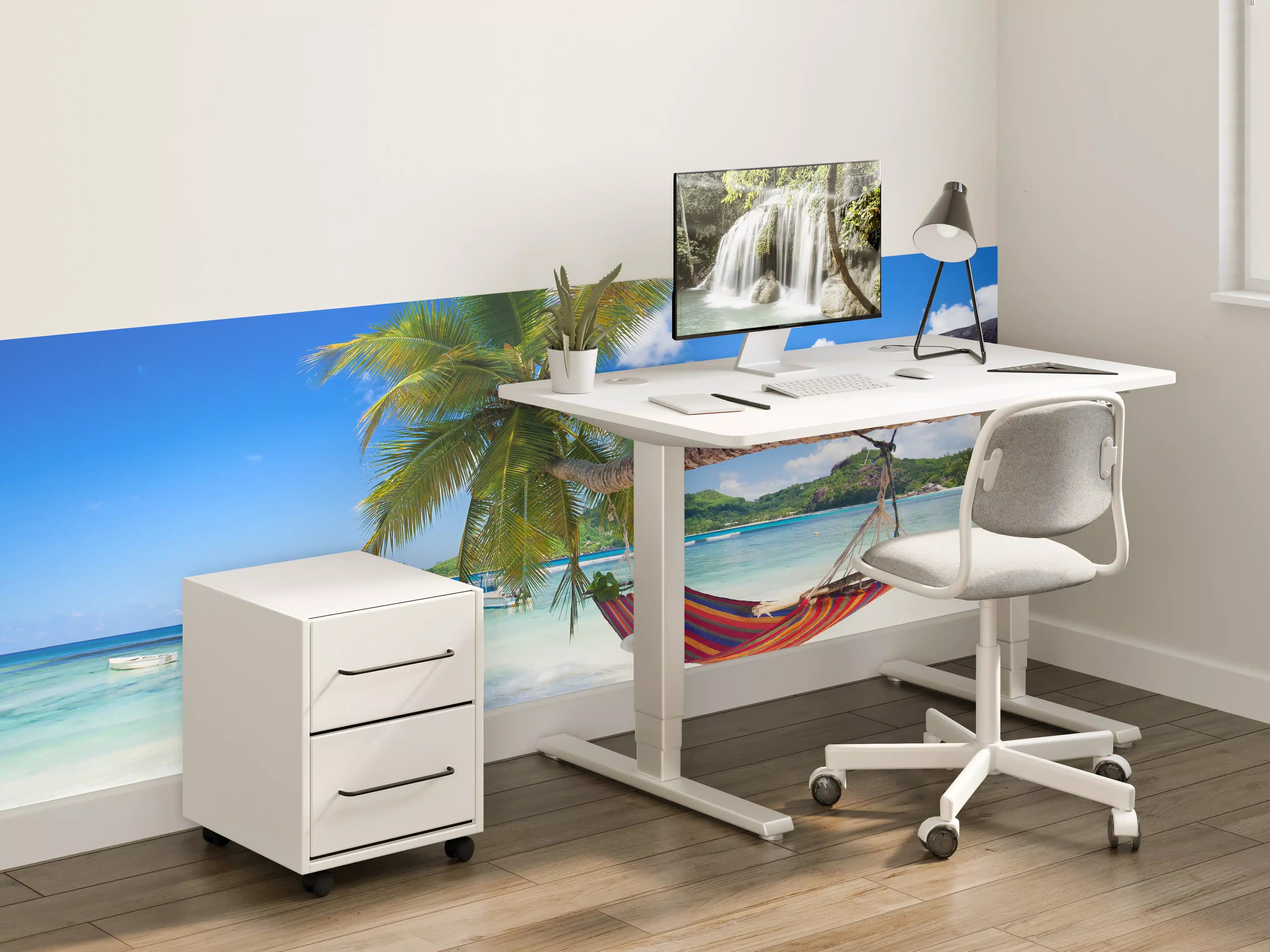 Kinderzimmer Wandgestaltung - Urlaub am Strand in Seychellen