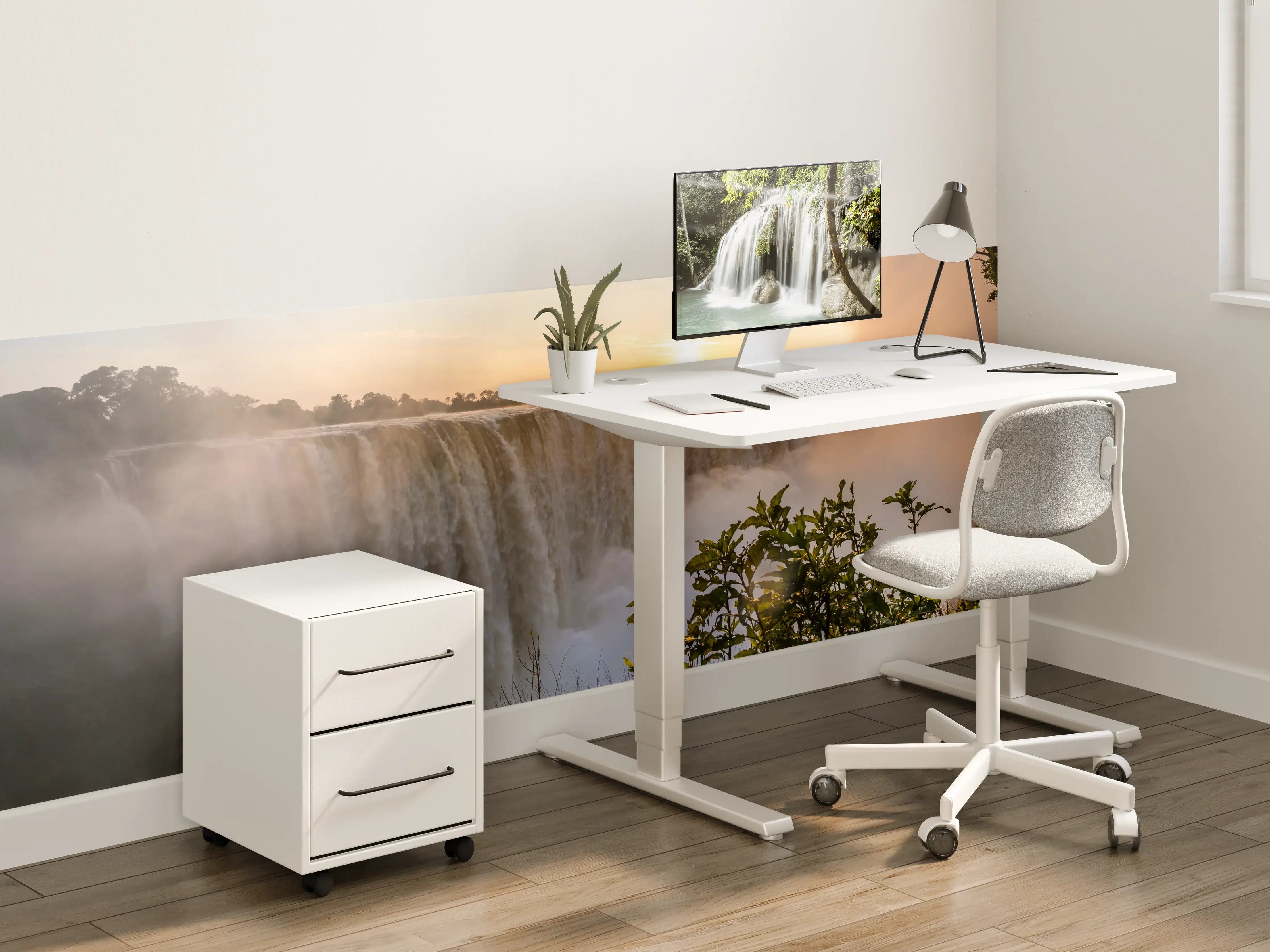 Kinderzimmer Wandgestaltung - Victoriafälle bei Sonnenaufgang