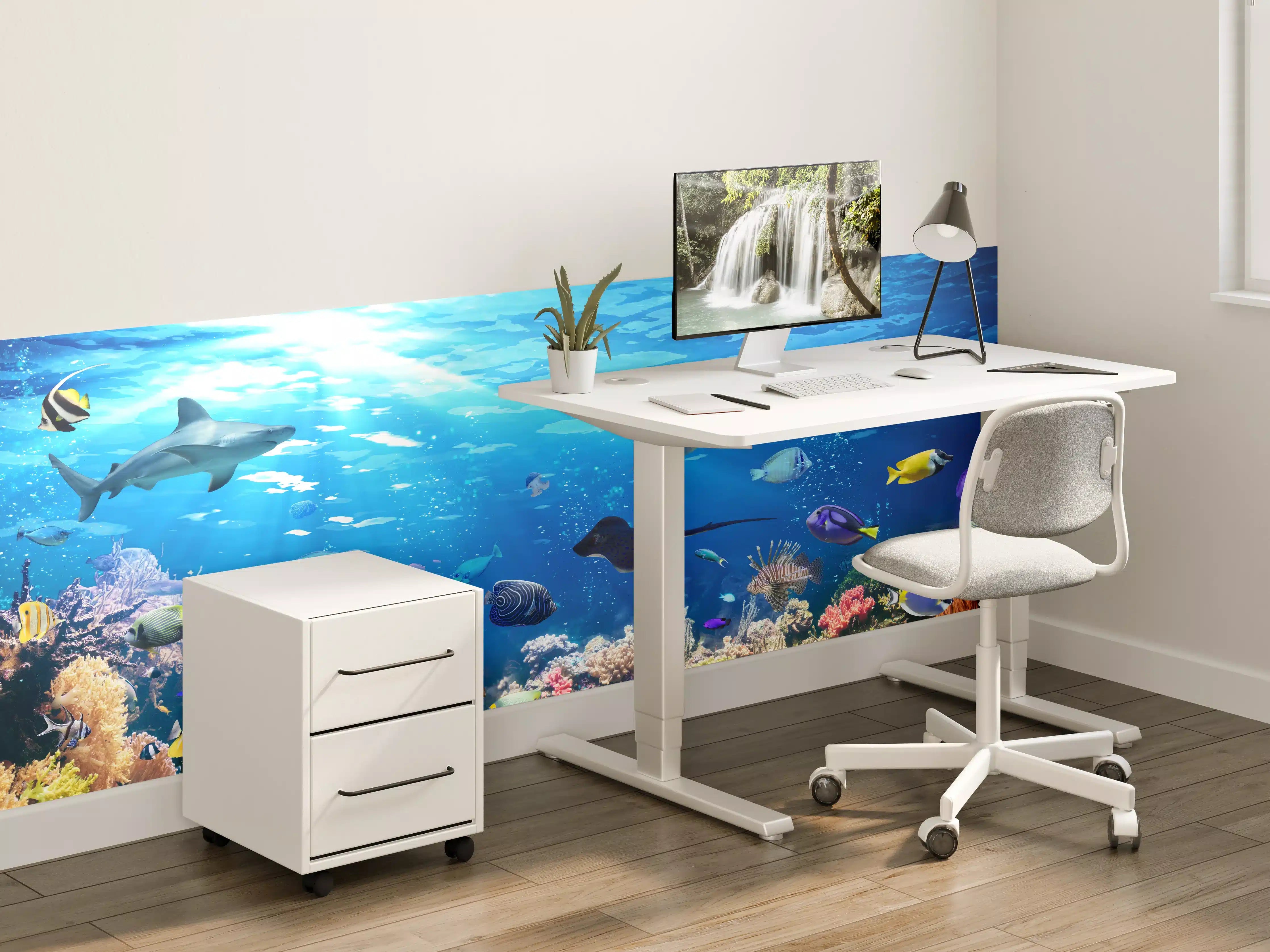 Kinderzimmer Wandgestaltung - Vielfältige Unterwasserwelt