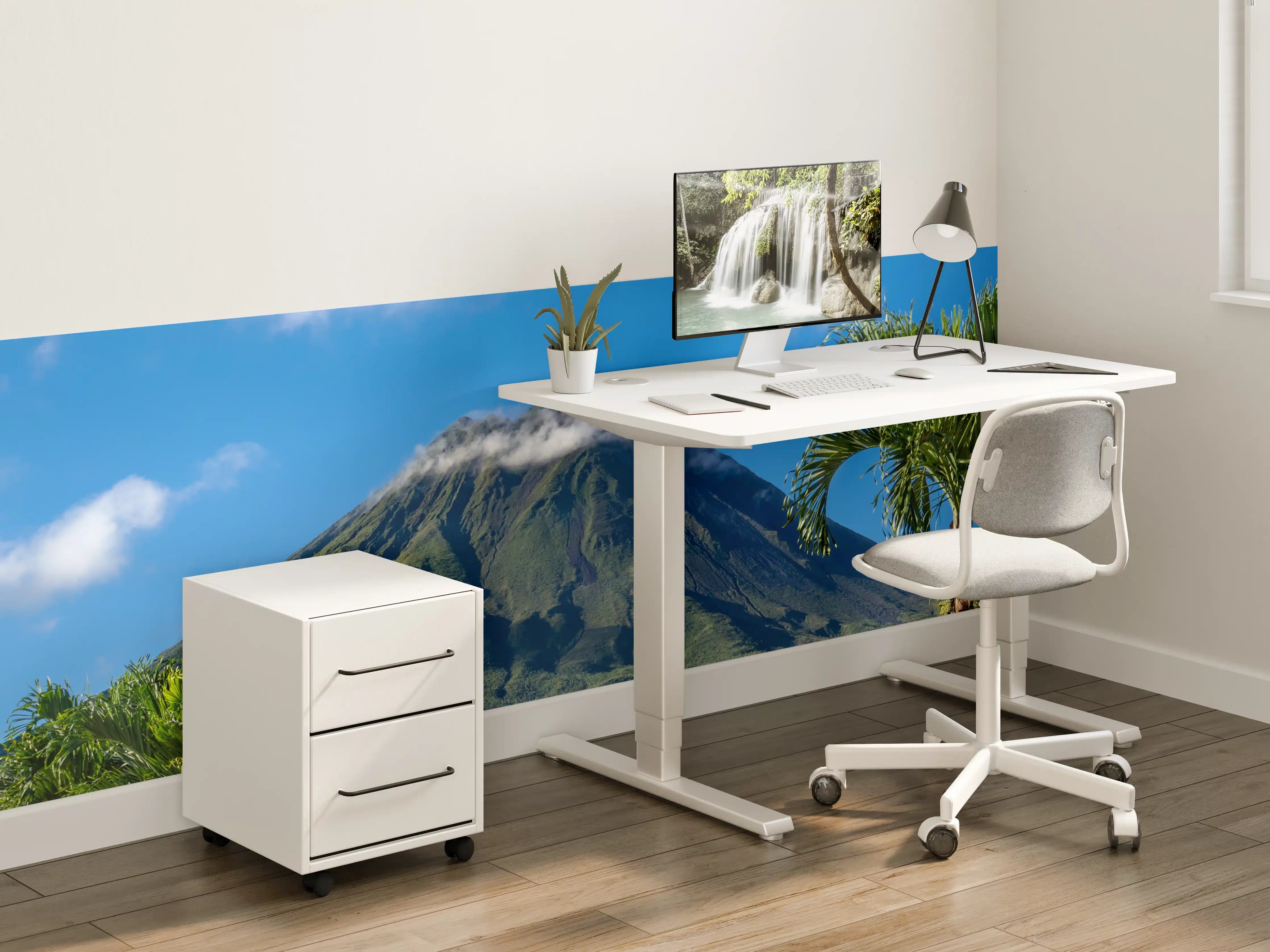 Kinderzimmer Wandgestaltung - Vulkan Arenal von nahem - Costa Rica