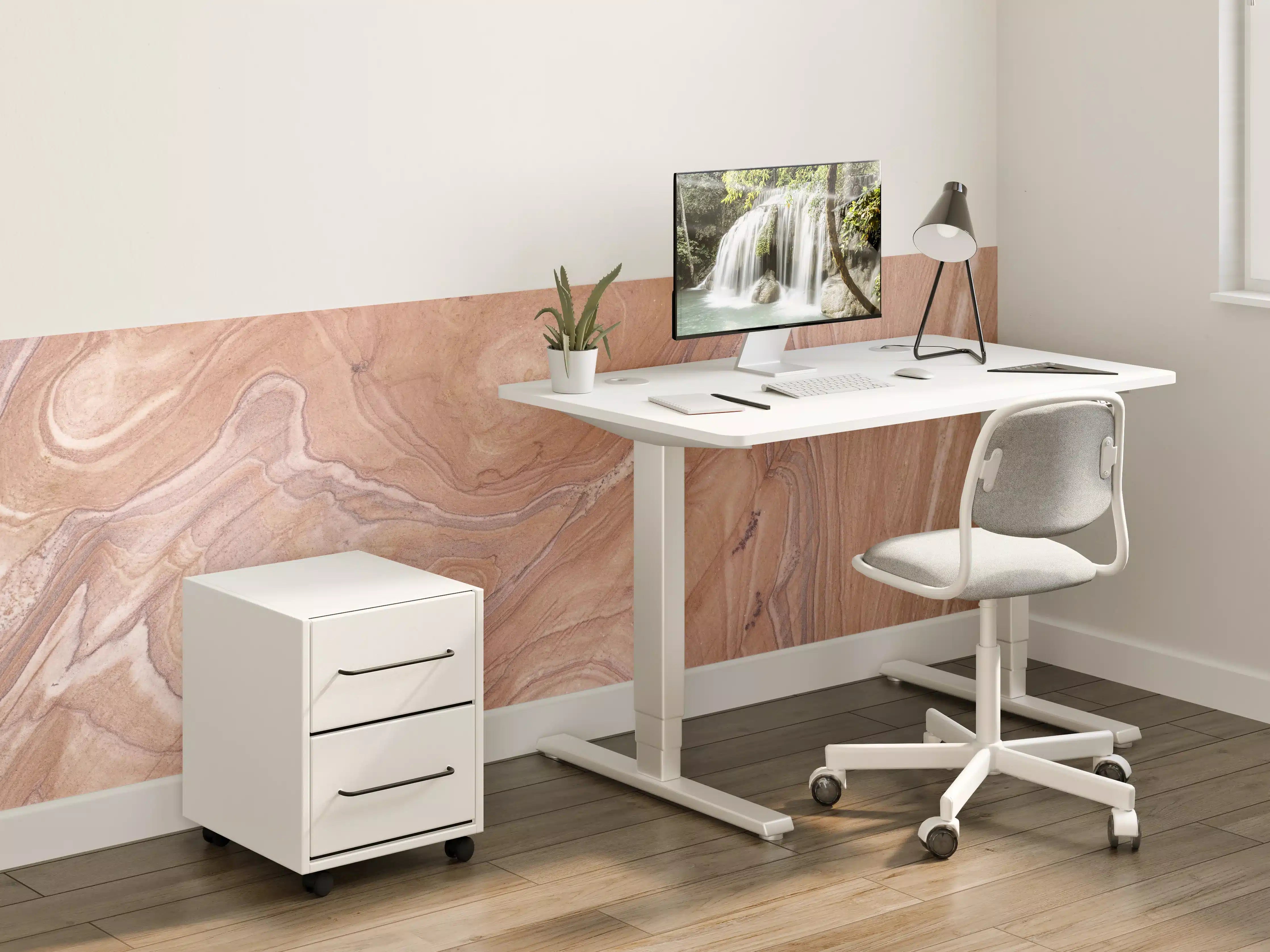 Kinderzimmer Wandgestaltung - Warme Holzmaserung mit natürlicher Maserung