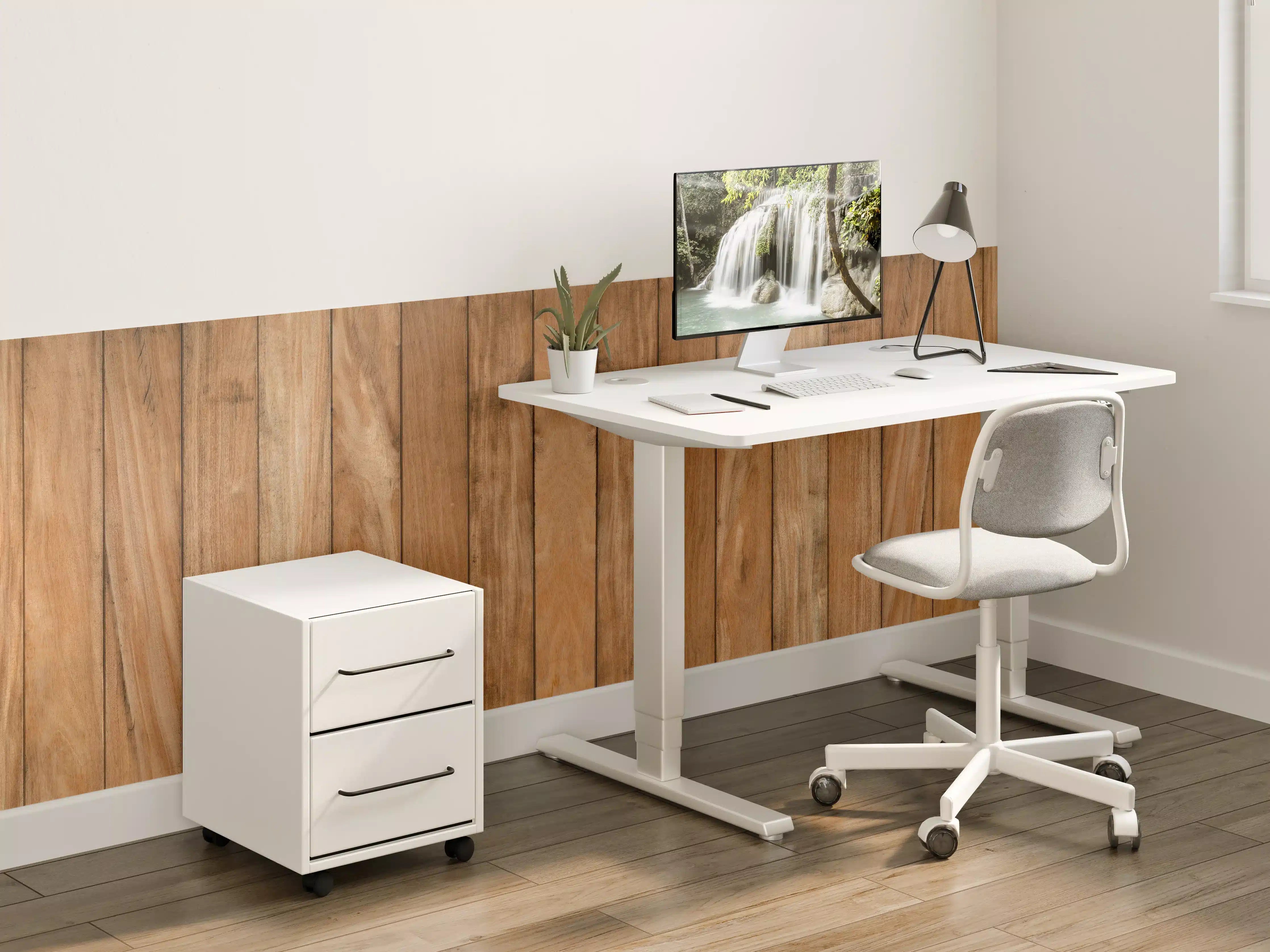 Kinderzimmer Wandgestaltung - Warmer Holzpaneel-Design