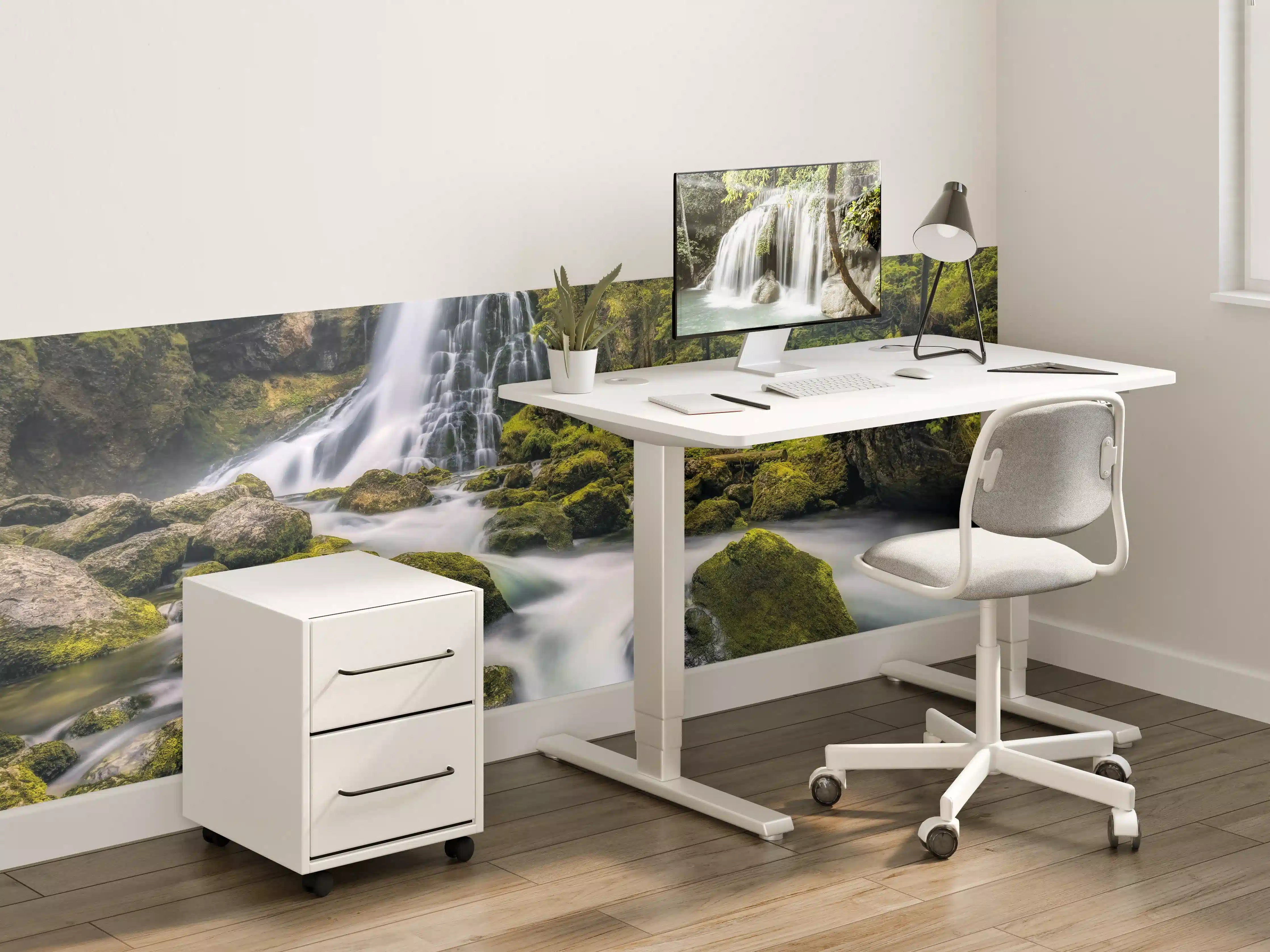 Kinderzimmer Wandgestaltung - Wasserfall in Golling, Salzburg