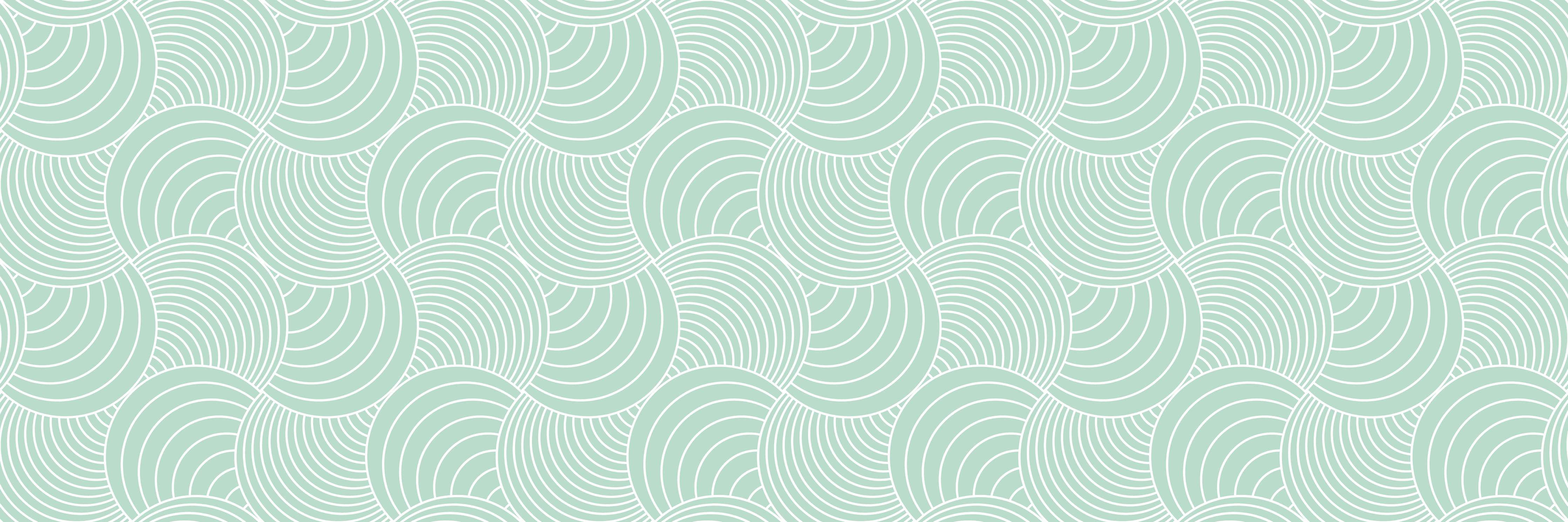 Kinderzimmer Wandgestaltung-Weiße Wellen-Muster