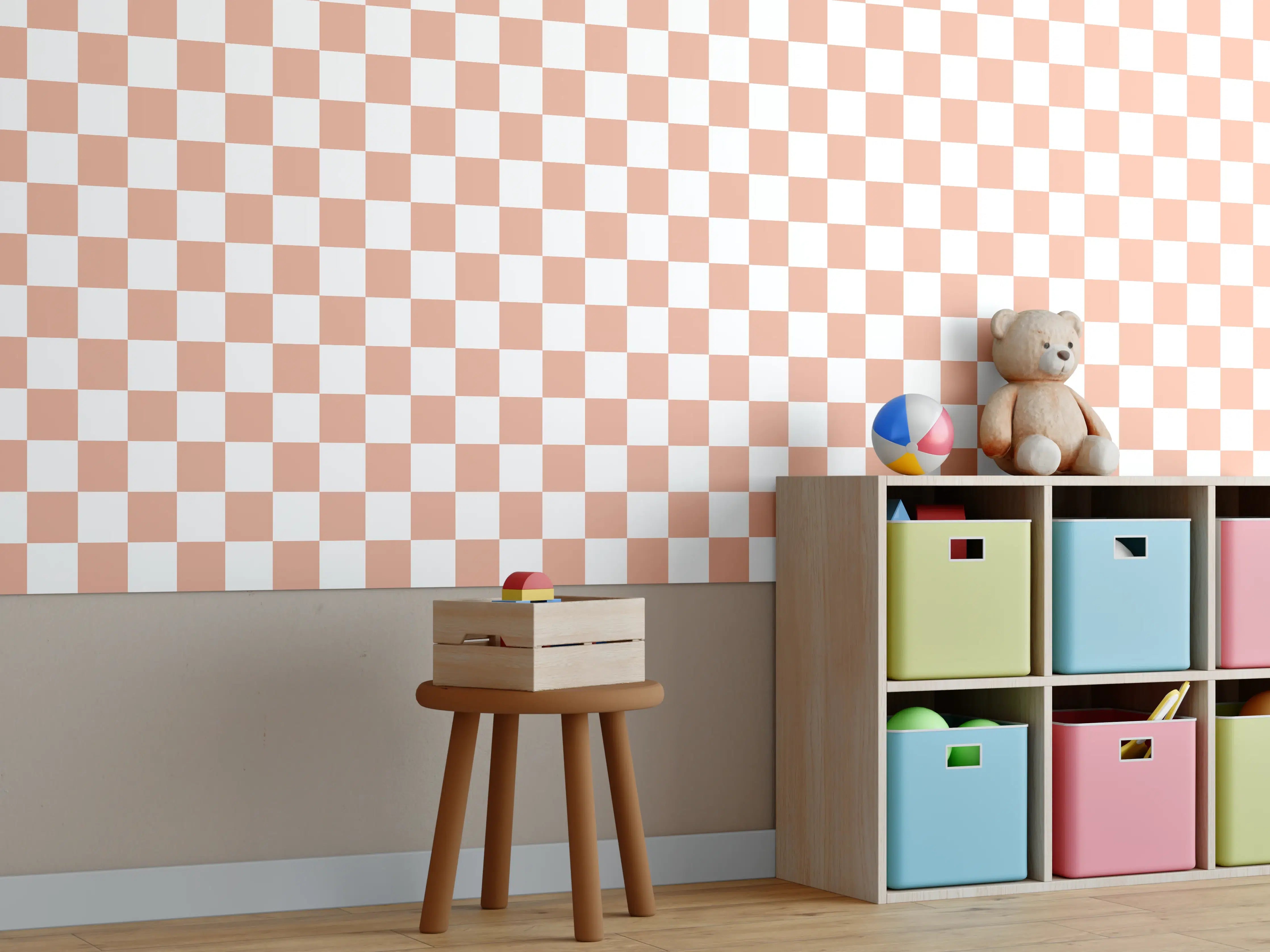 Kinderzimmer Wandgestaltung - Weißer Marmor mit hellgrauen Nuancen und edler Textur