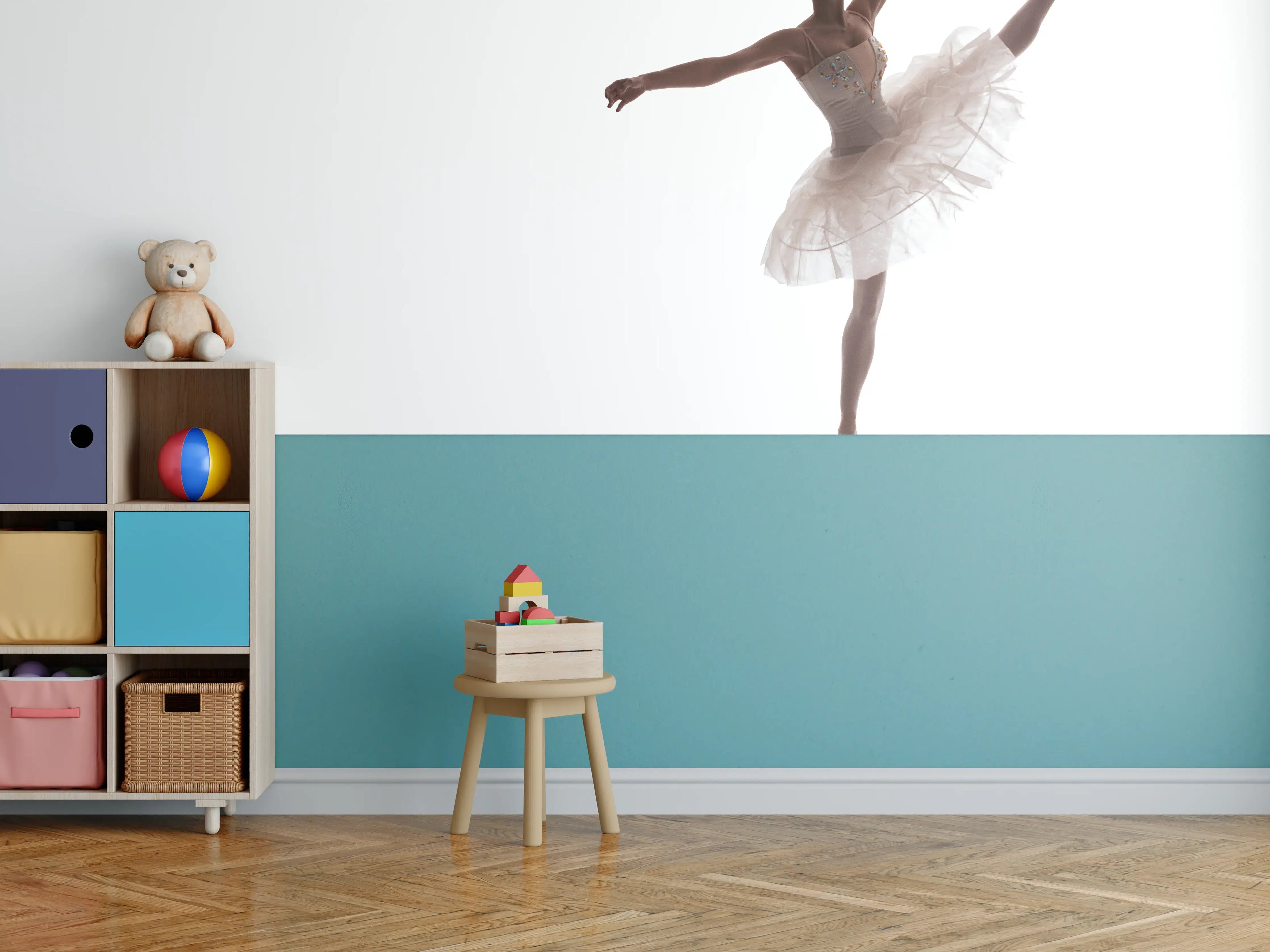 Kinderzimmer Wandgestaltung - Wundervolle Ballerina