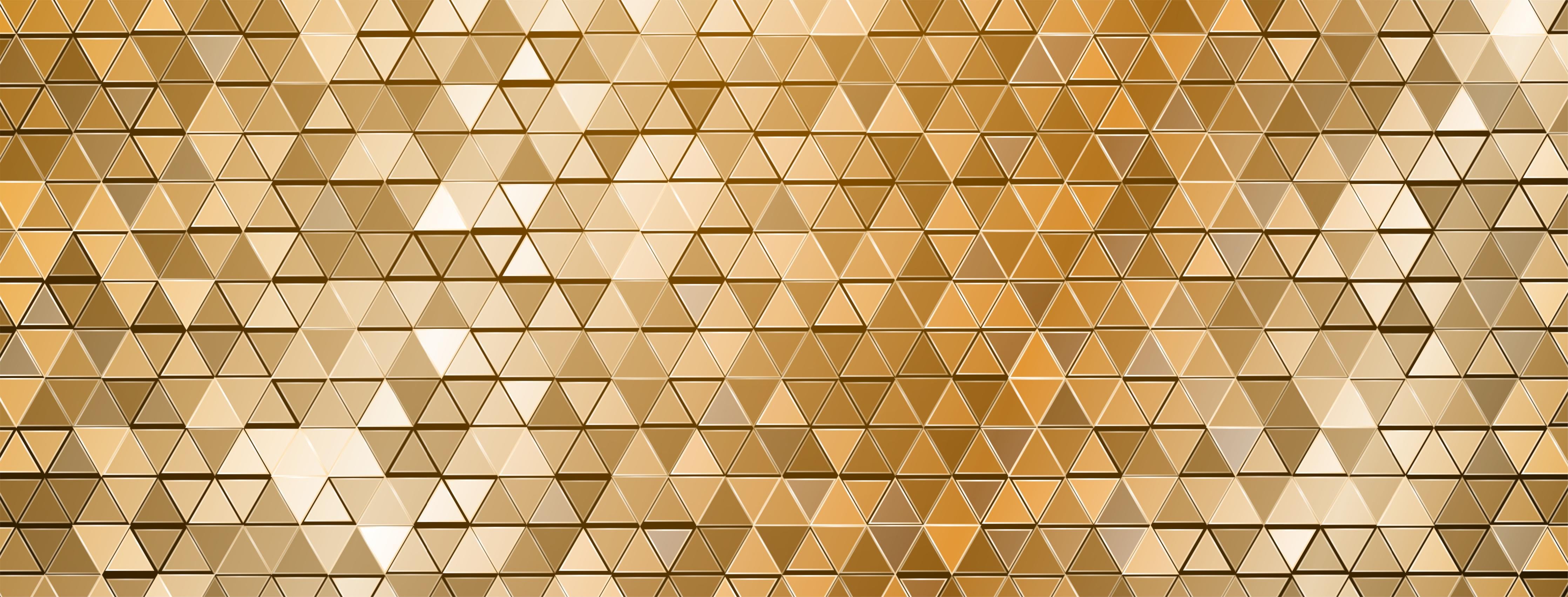 Küchenrückwand-Abstrakte goldene Mosaik Wandverkleidung