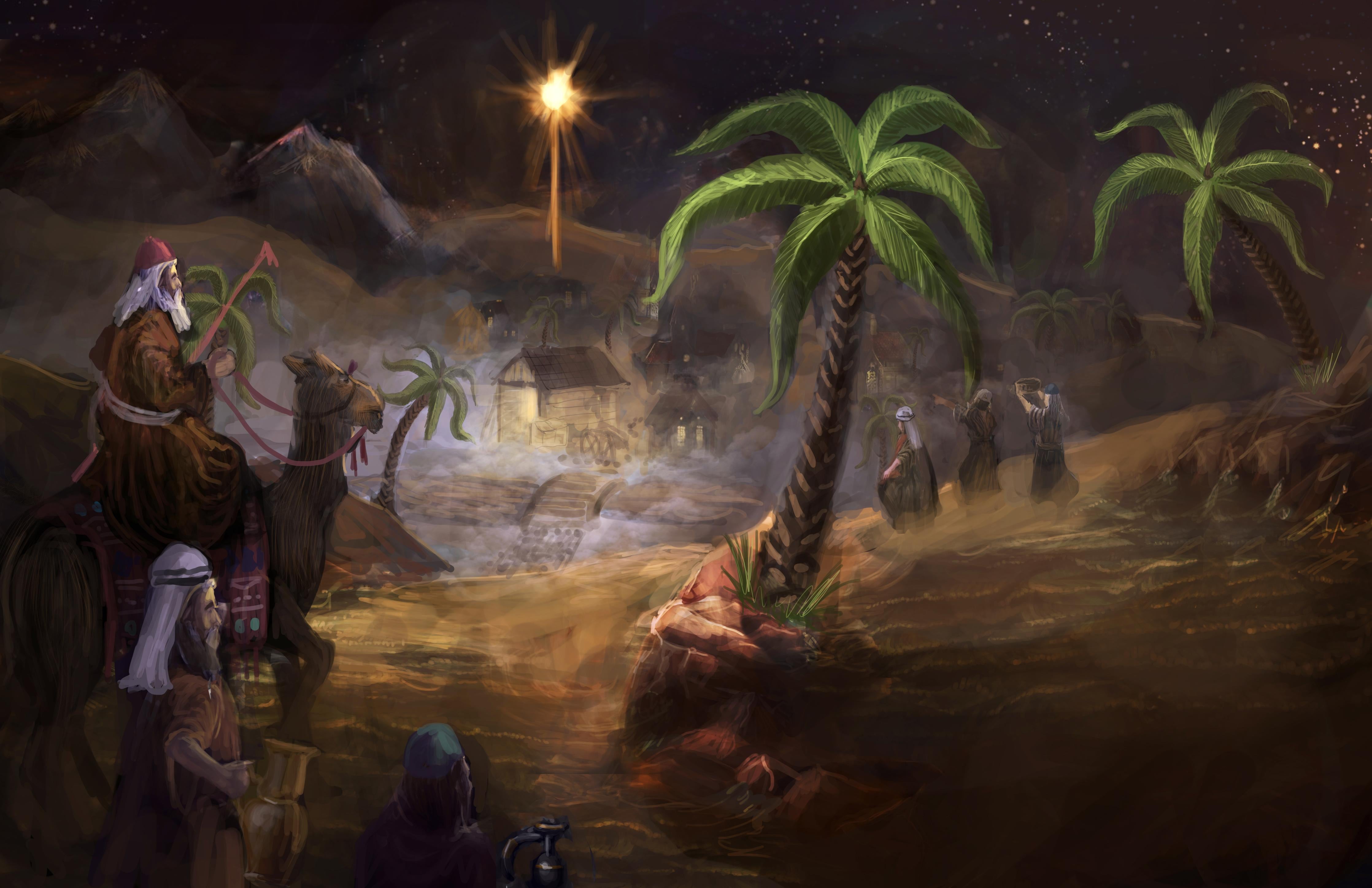 Küchenrückwand-Biblisches Gemälde