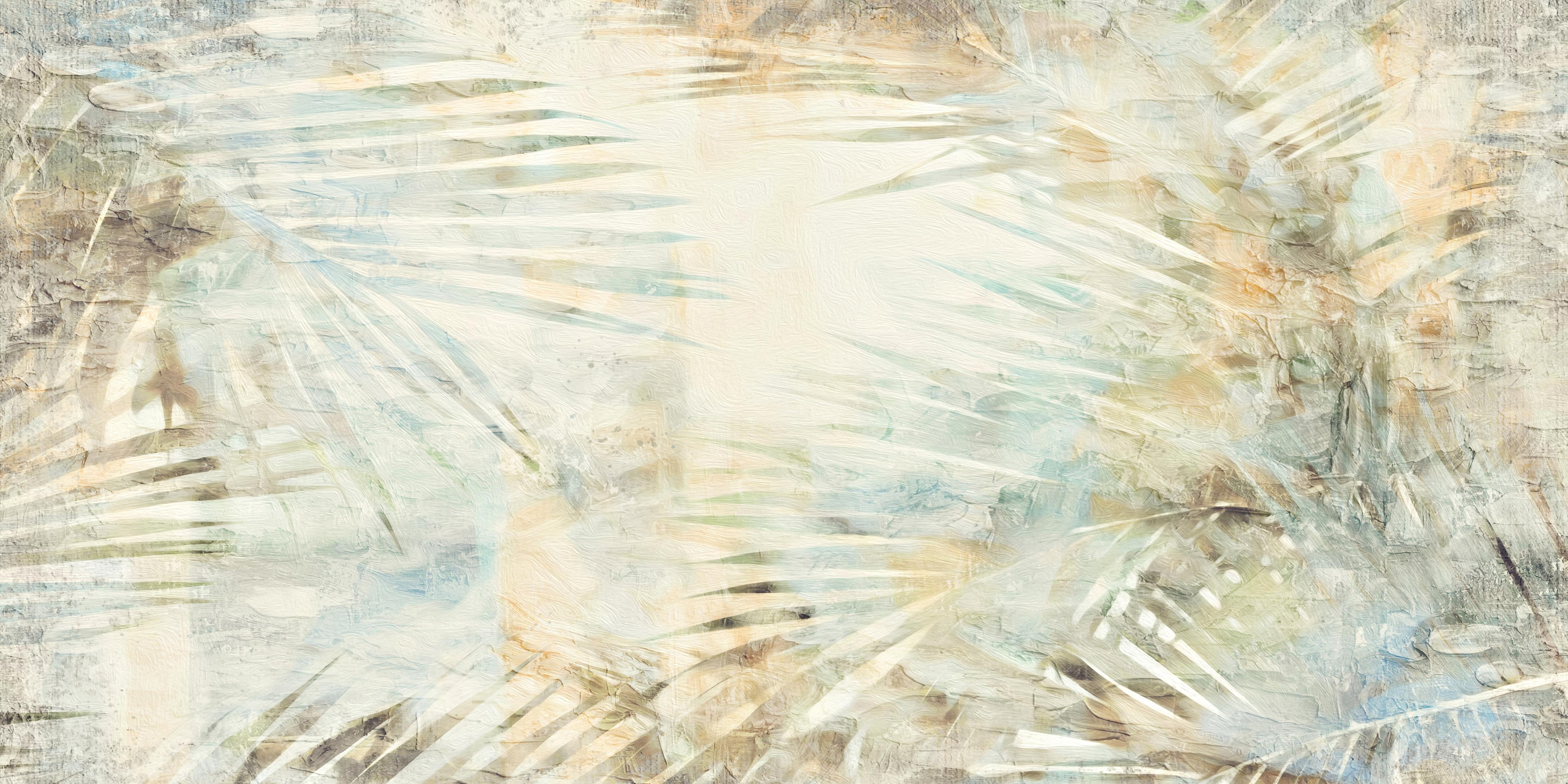 Küchenrückwand-Florale Wand - Moderne Kunst