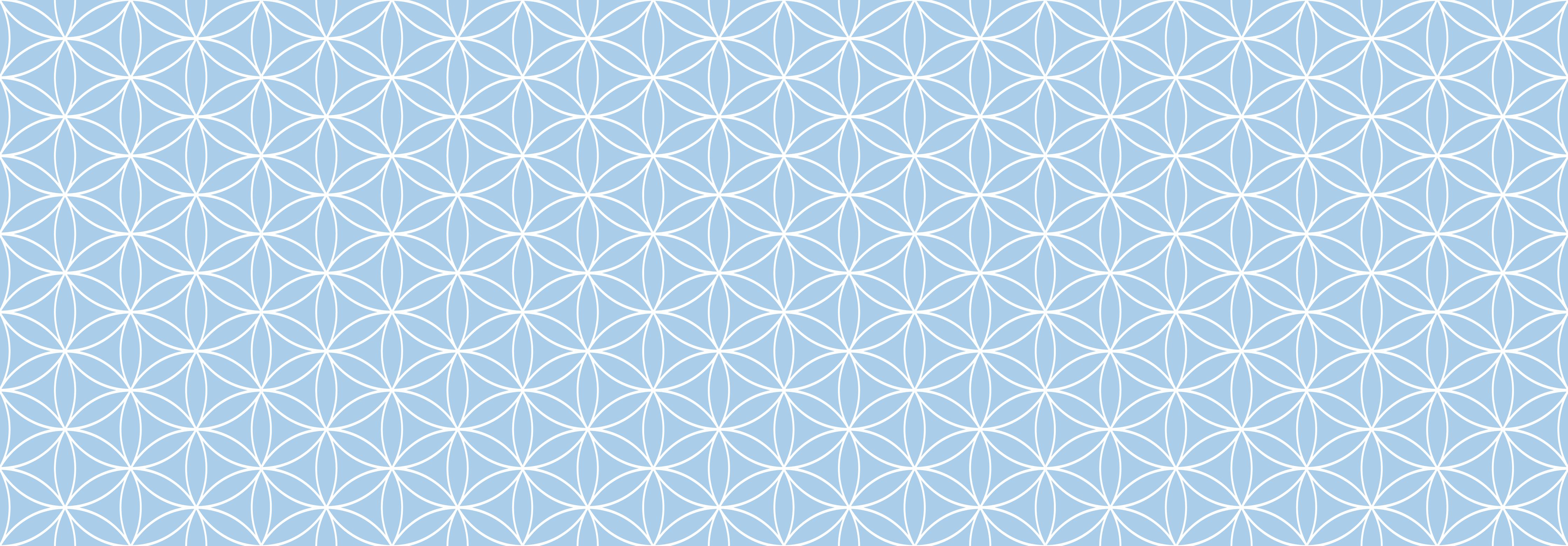 Küchenrückwand-Geometrica Fiori Cielo