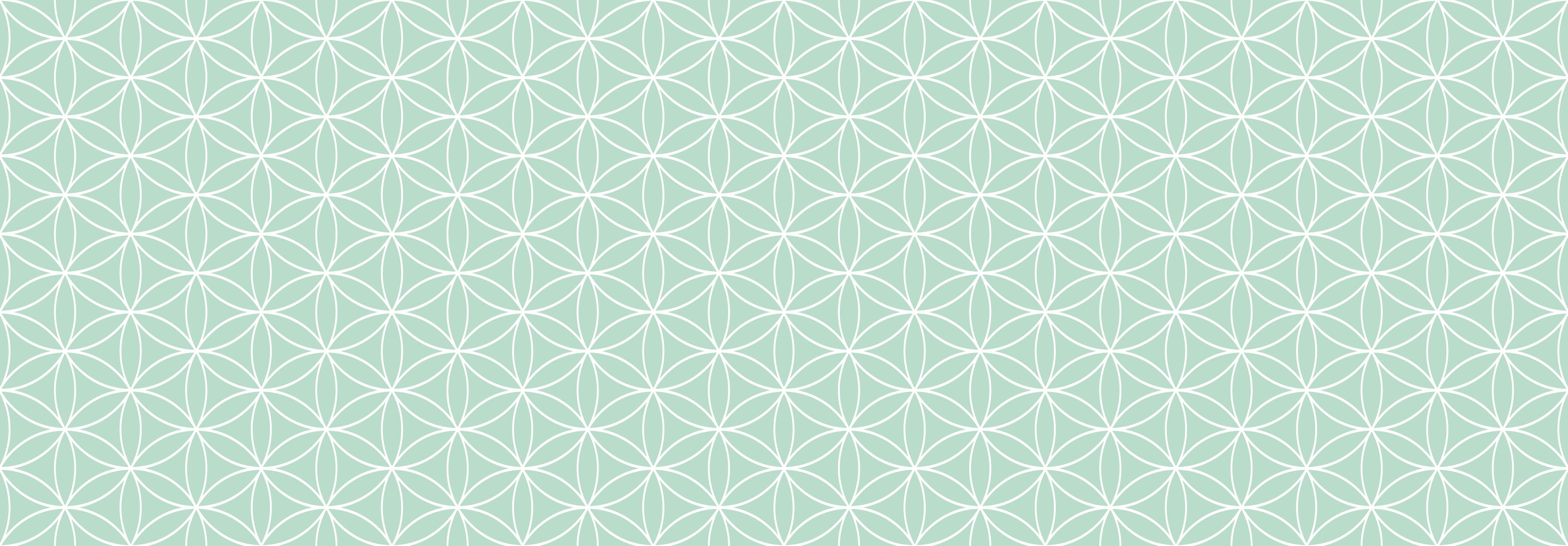 Küchenrückwand-Geometrica Fiori Menta