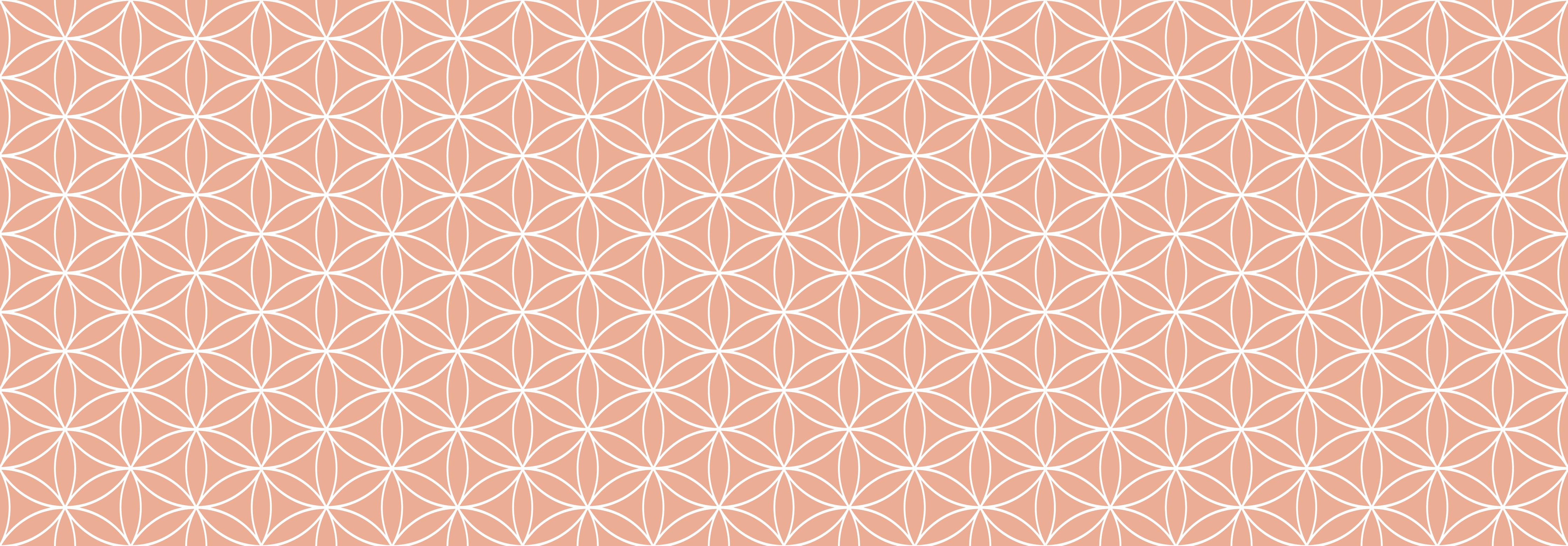 Küchenrückwand-Geometrica Fiori Salmone