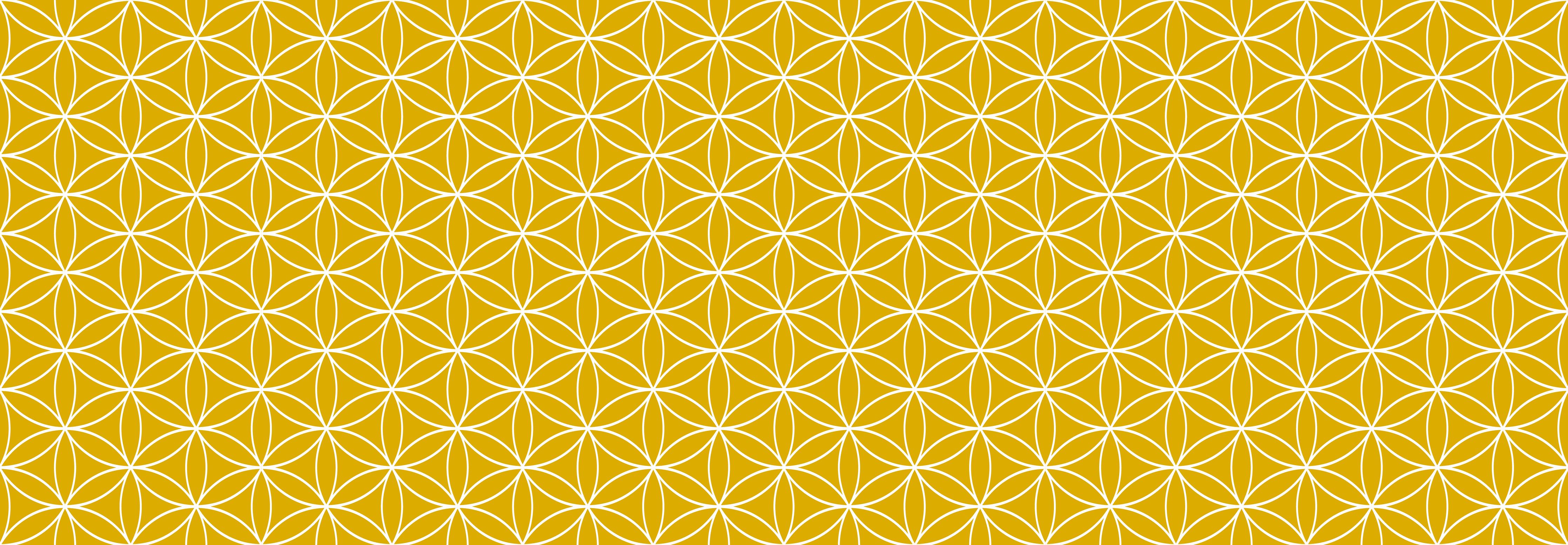 Küchenrückwand-Geometrica Fiori Senape