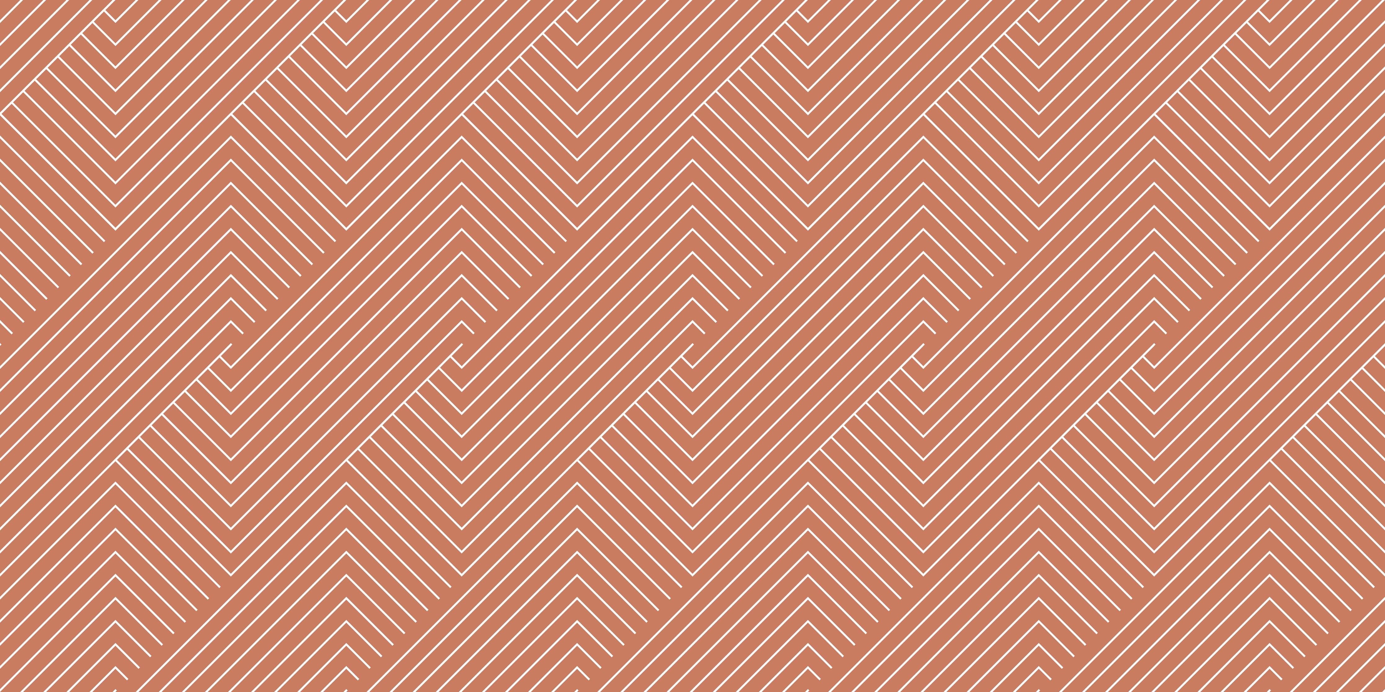 Küchenrückwand-Geometrica Intreccio Terracotta