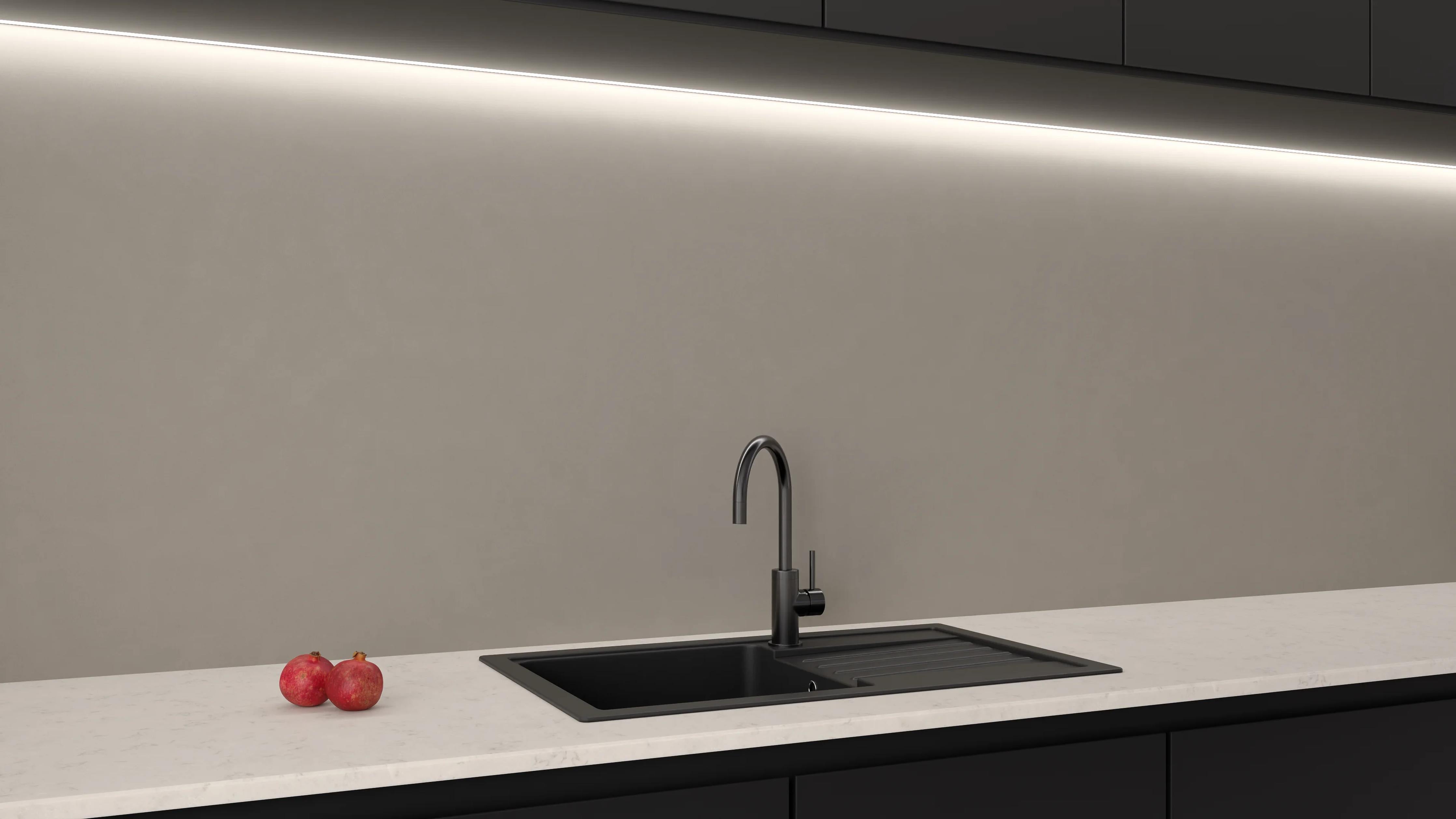 Küchenrückwand - Anthrazite Grey