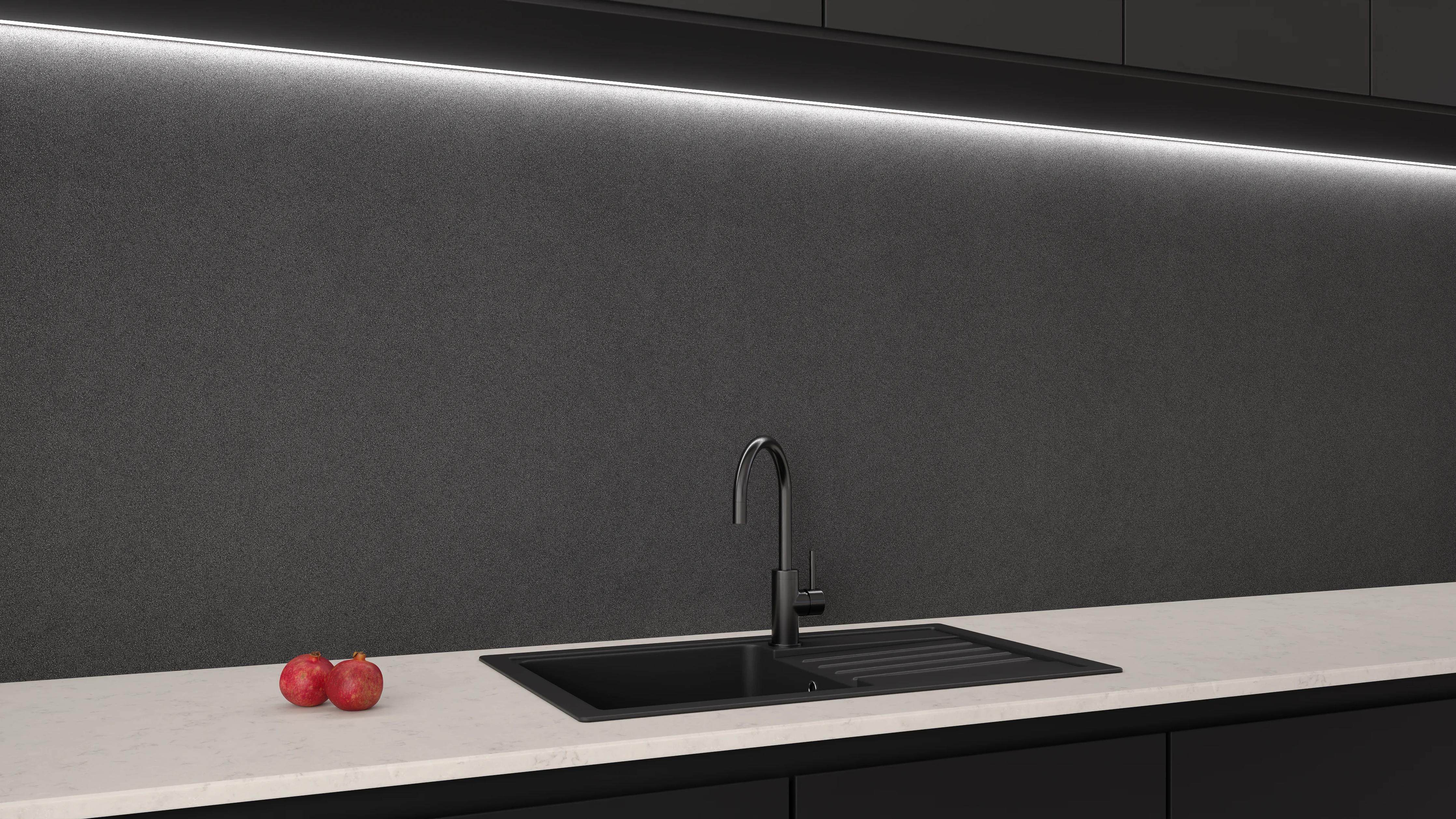 Küchenrückwand - Blackness Luxury