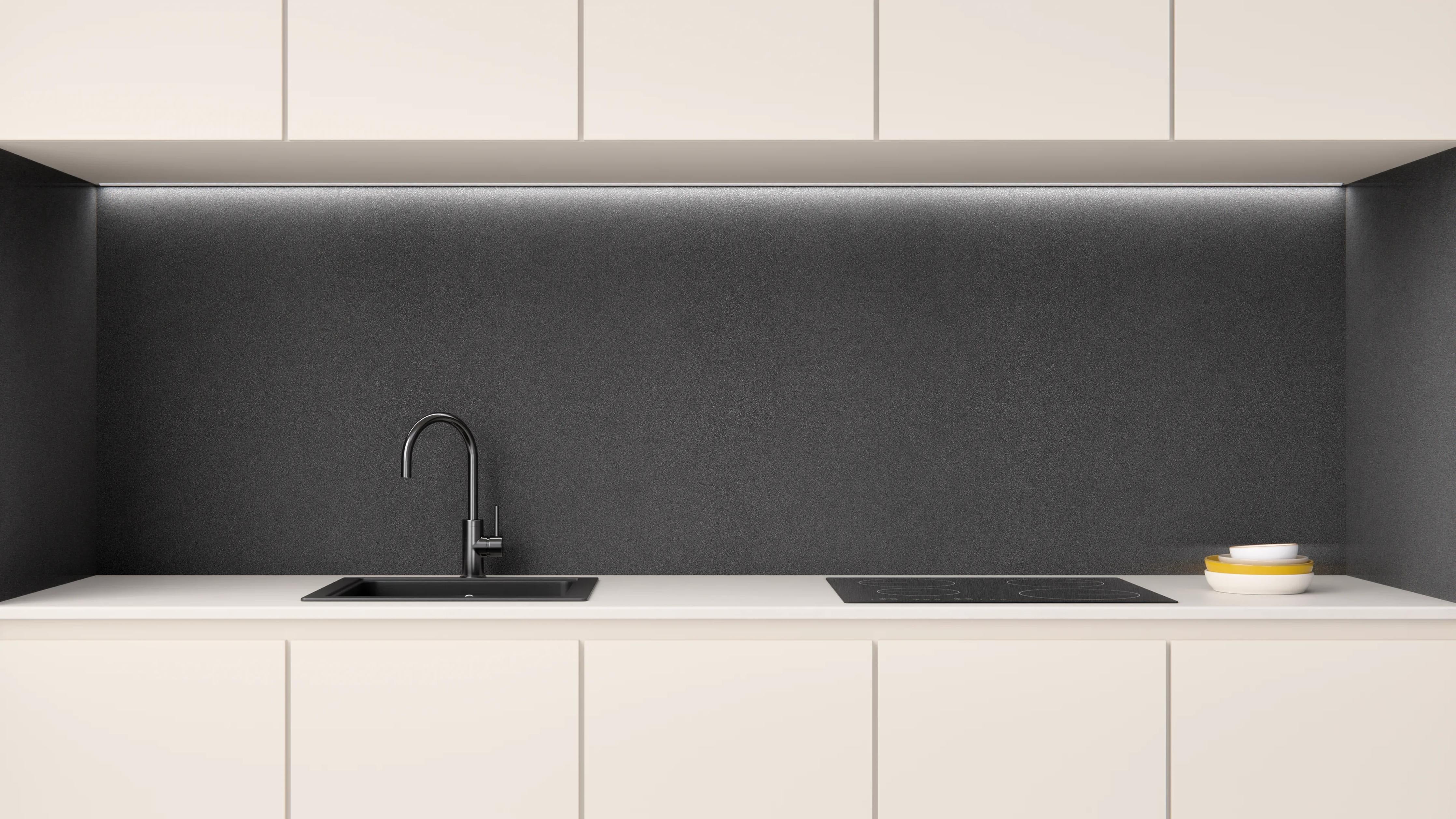 Küchenrückwand - Blackness Luxury