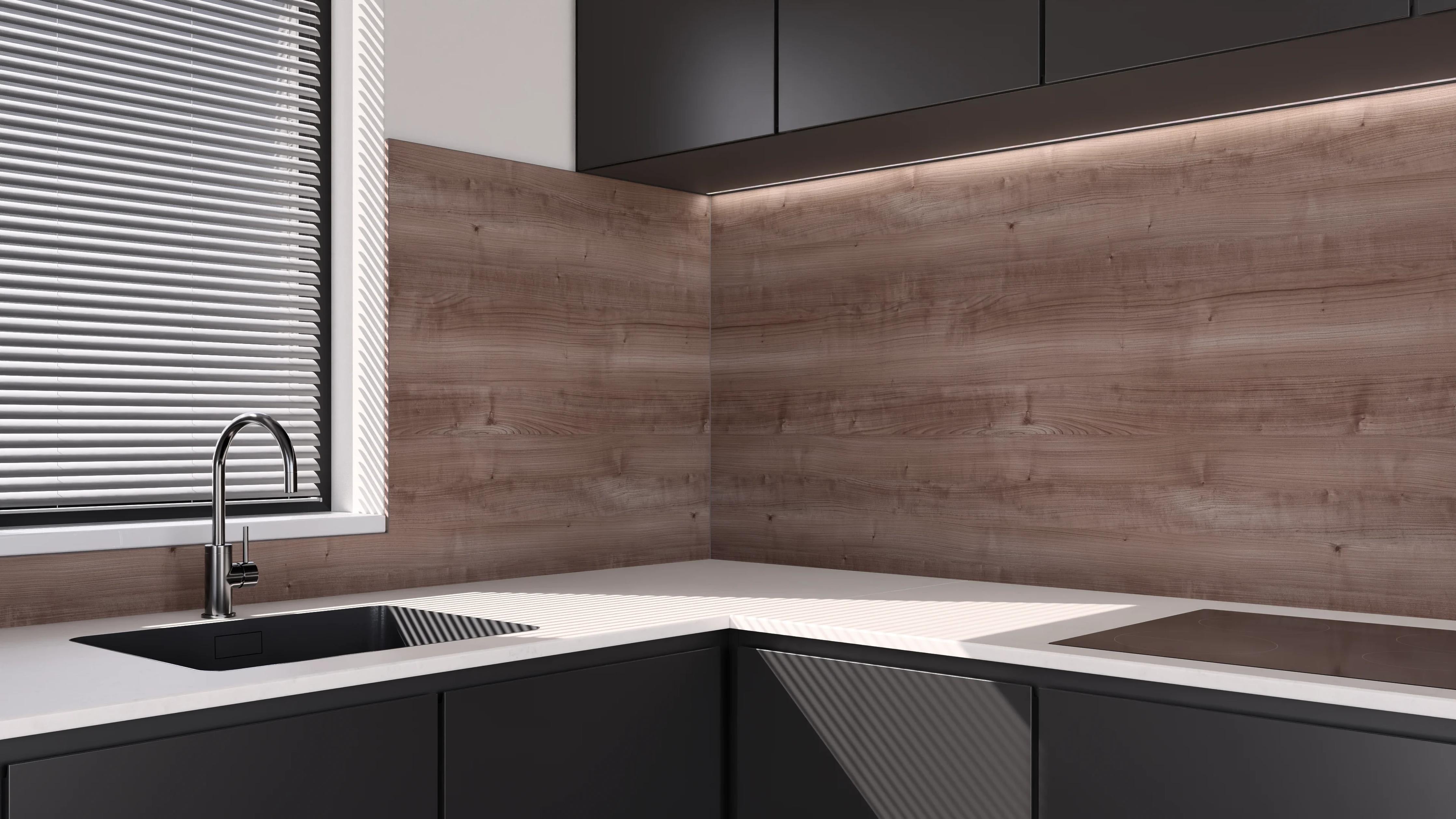 Küchenrückwand - Brown Magic