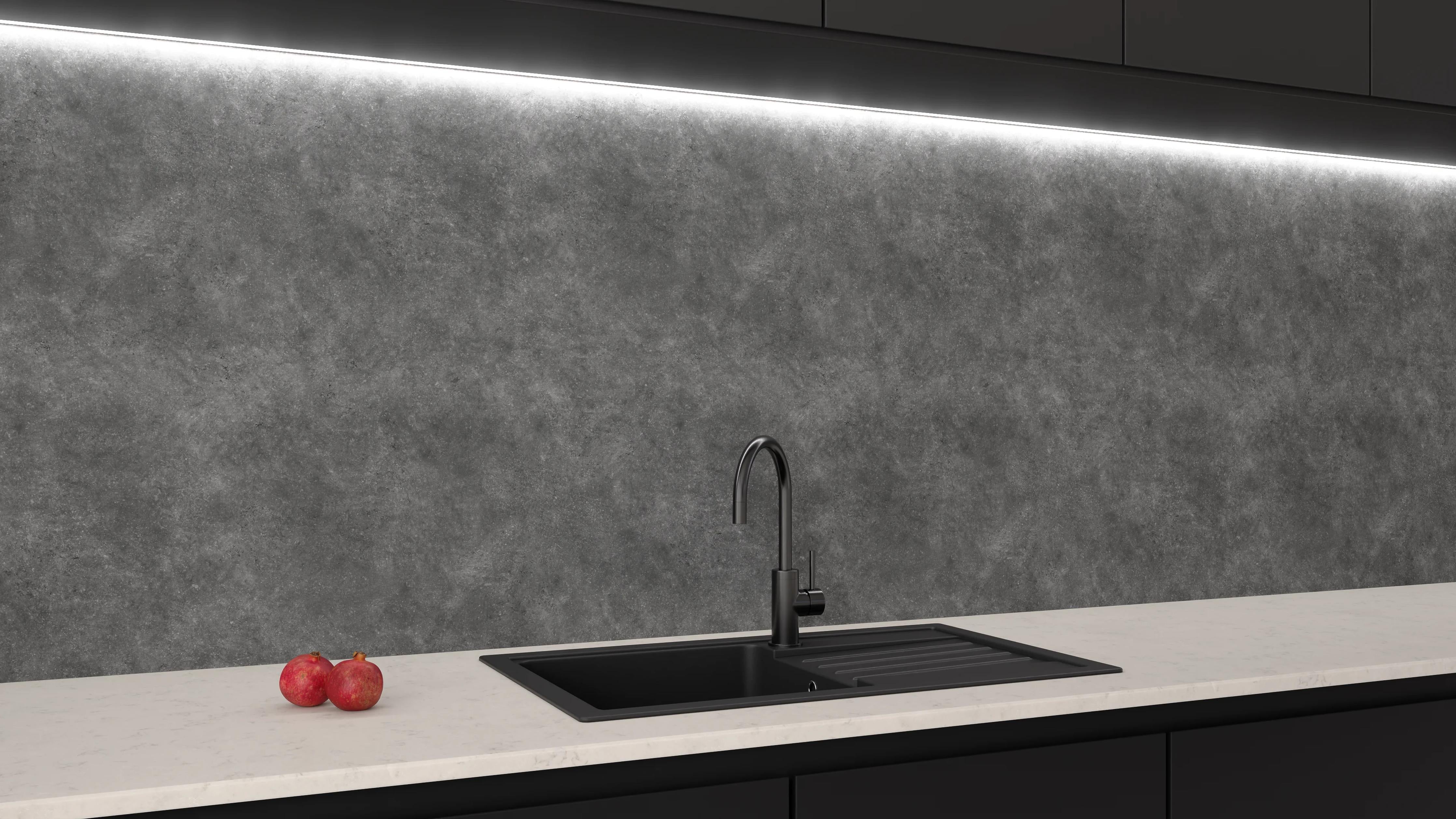 Küchenrückwand - Dark Cloud