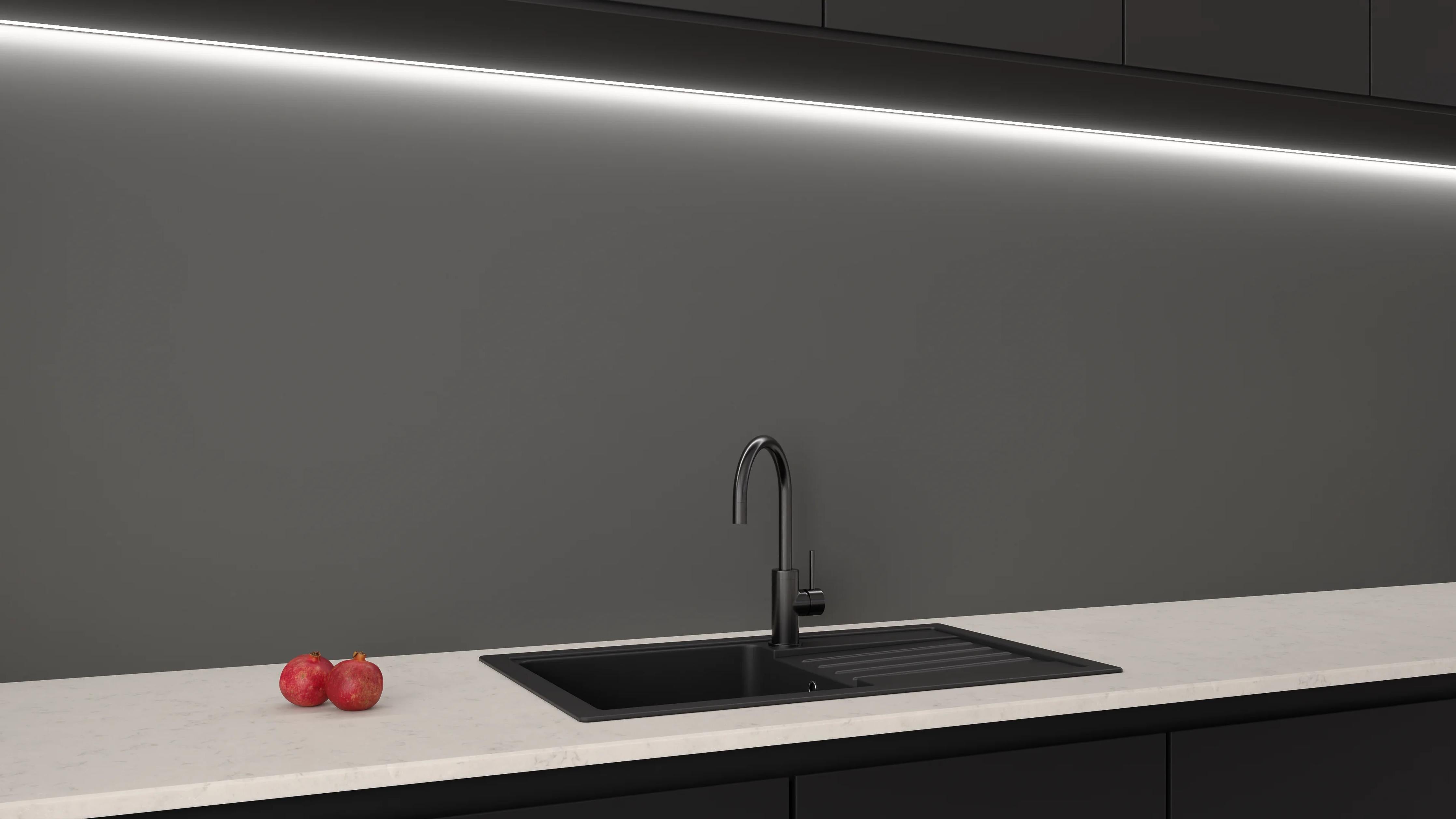Küchenrückwand - Grey Luxury