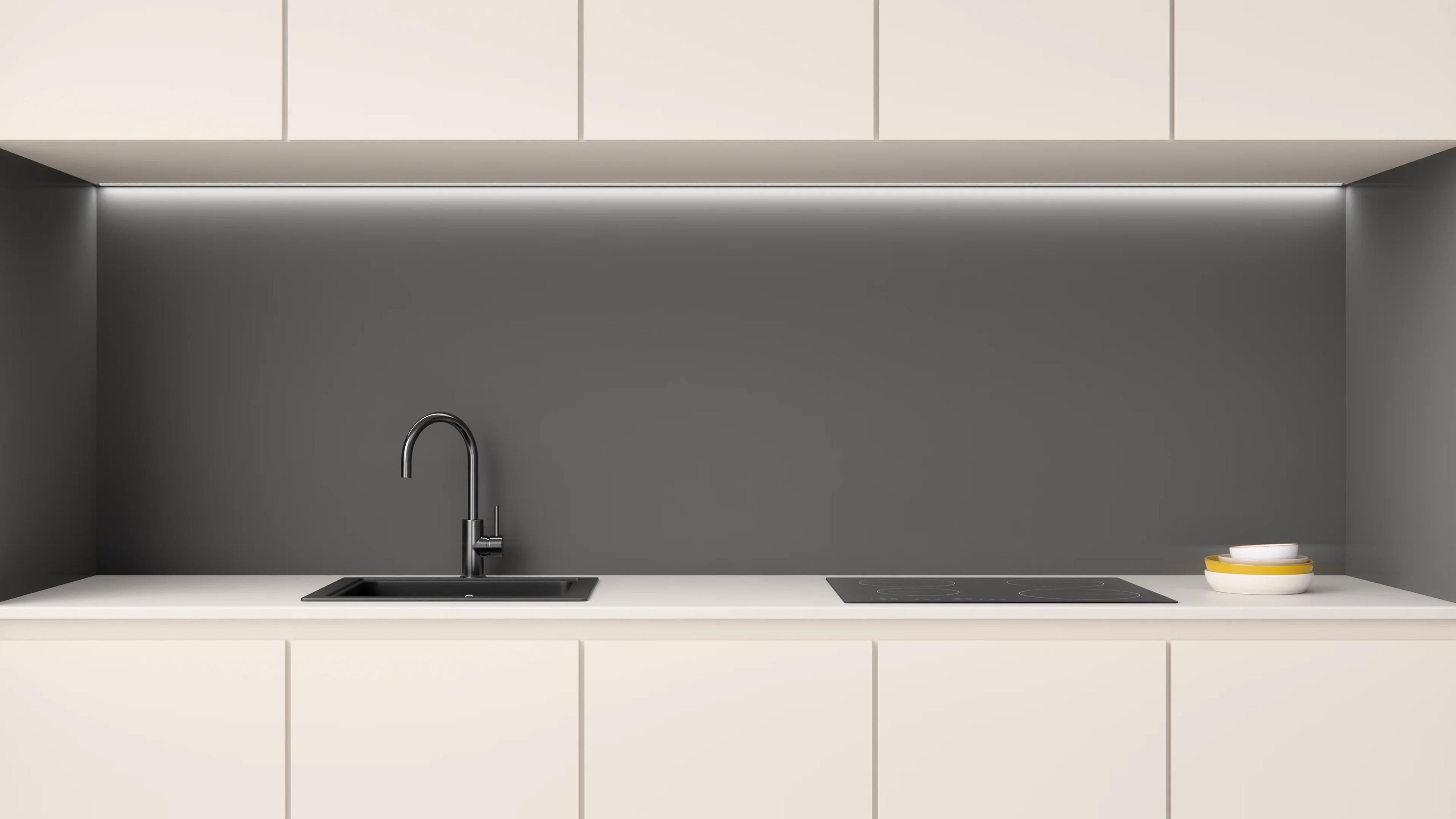 Küchenrückwand - Grey Luxury