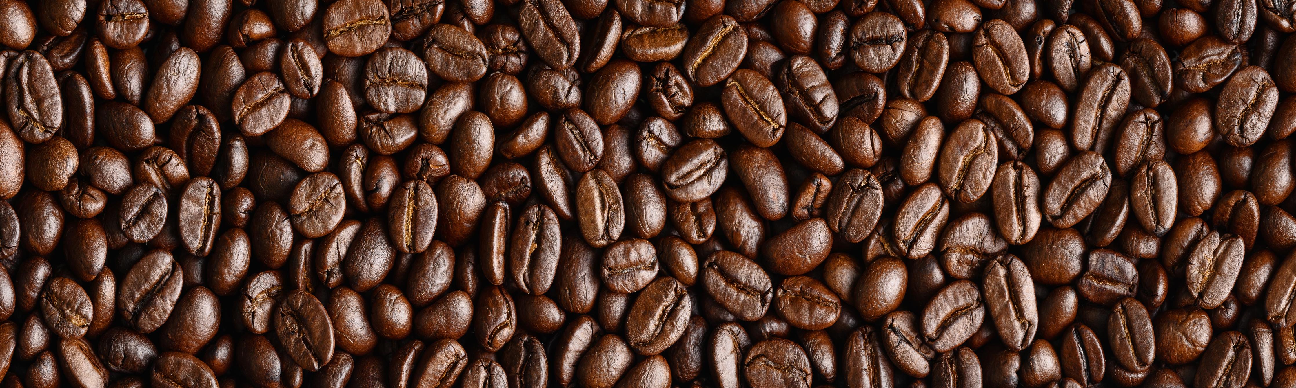 Küchenrückwand-Kaffeebohnen Braun-Textur